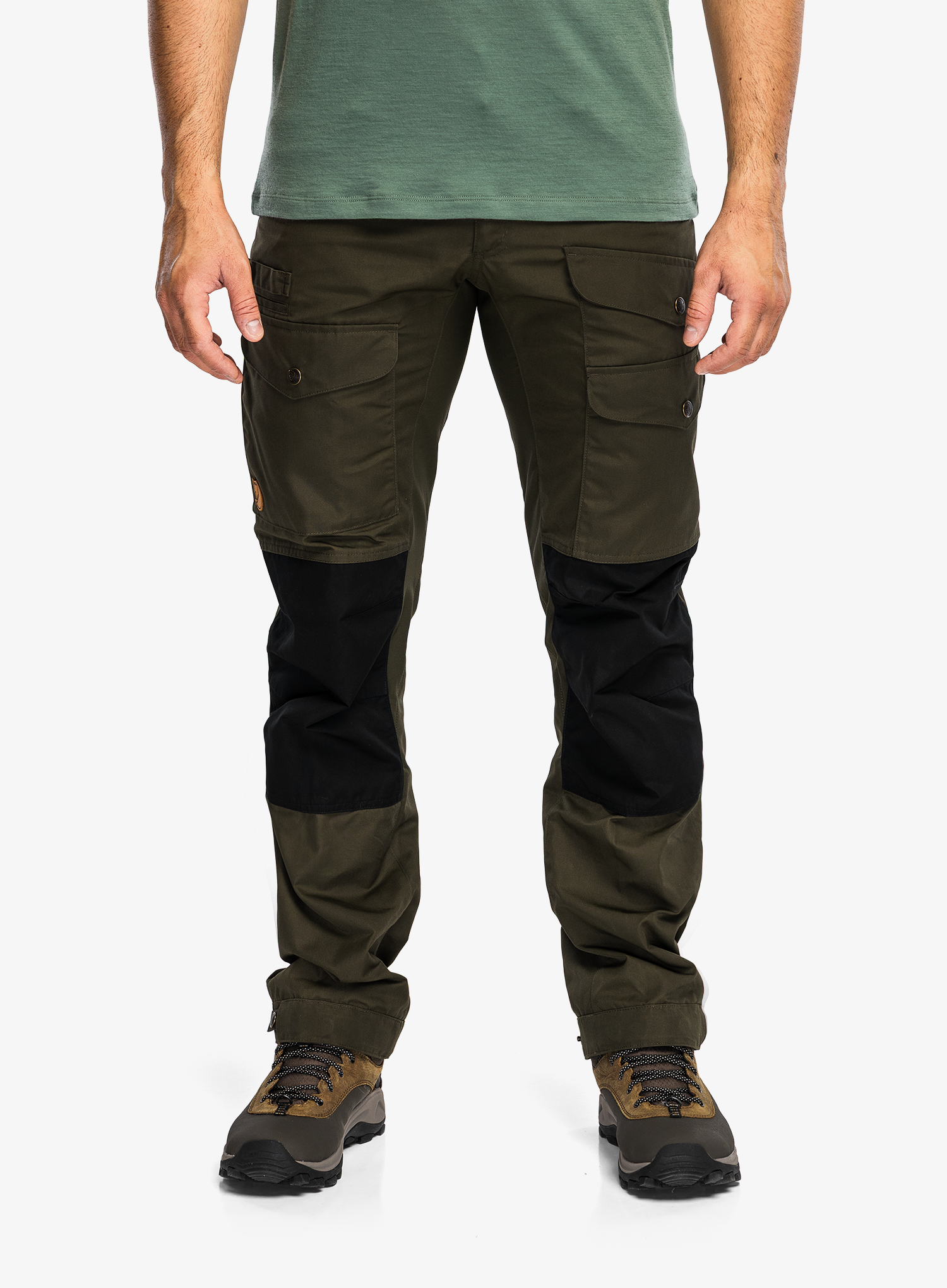 Trekkinghose Fjallraven Vidda Pro Ventilated Trs - deep forest/black