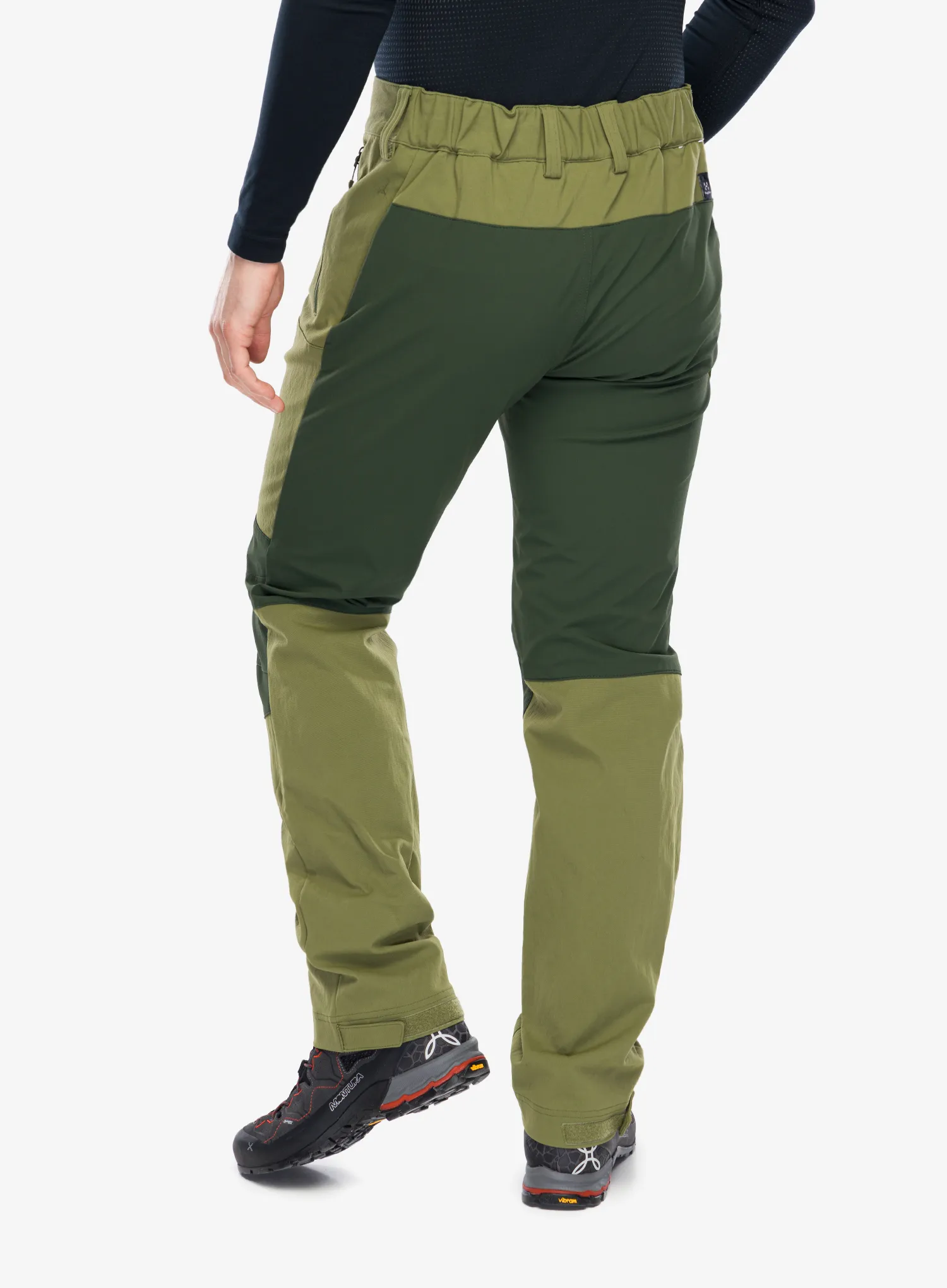 Trekkinghose Haglofs Mid Standard Pant - olive green/seaweed green
