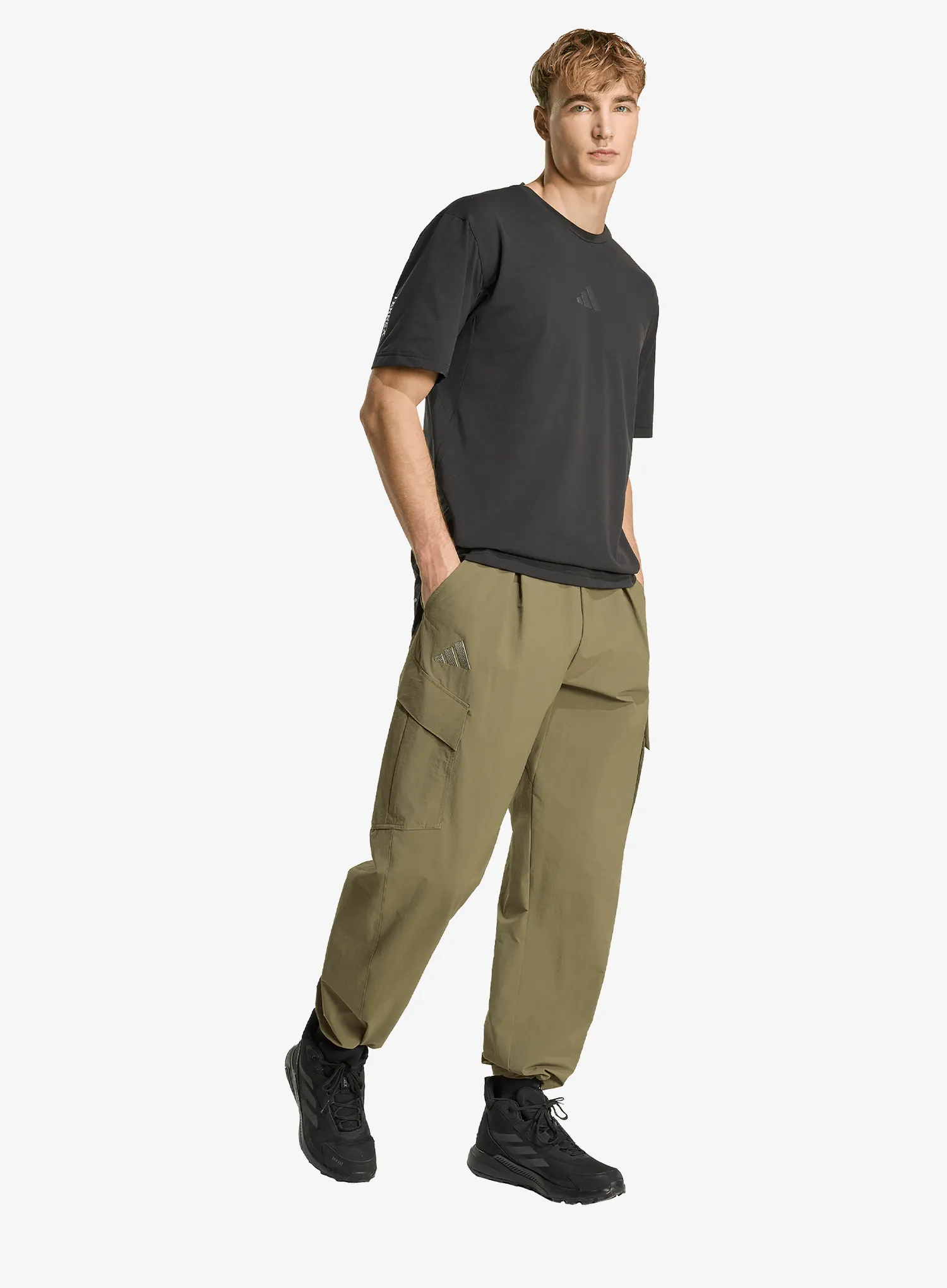 Outdoorhose Herren adidas TERREX Xploric CLIMA365 Cargo Pants - olive strata