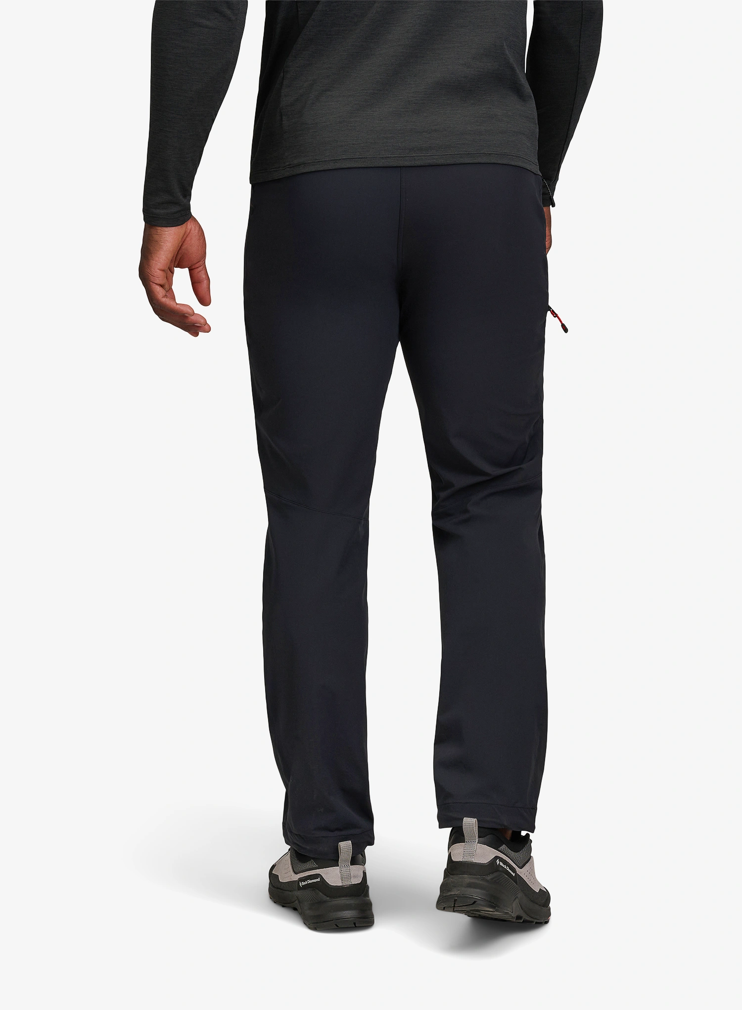 Outdoorhose Herren Black Diamond Alpine Pants - black/black