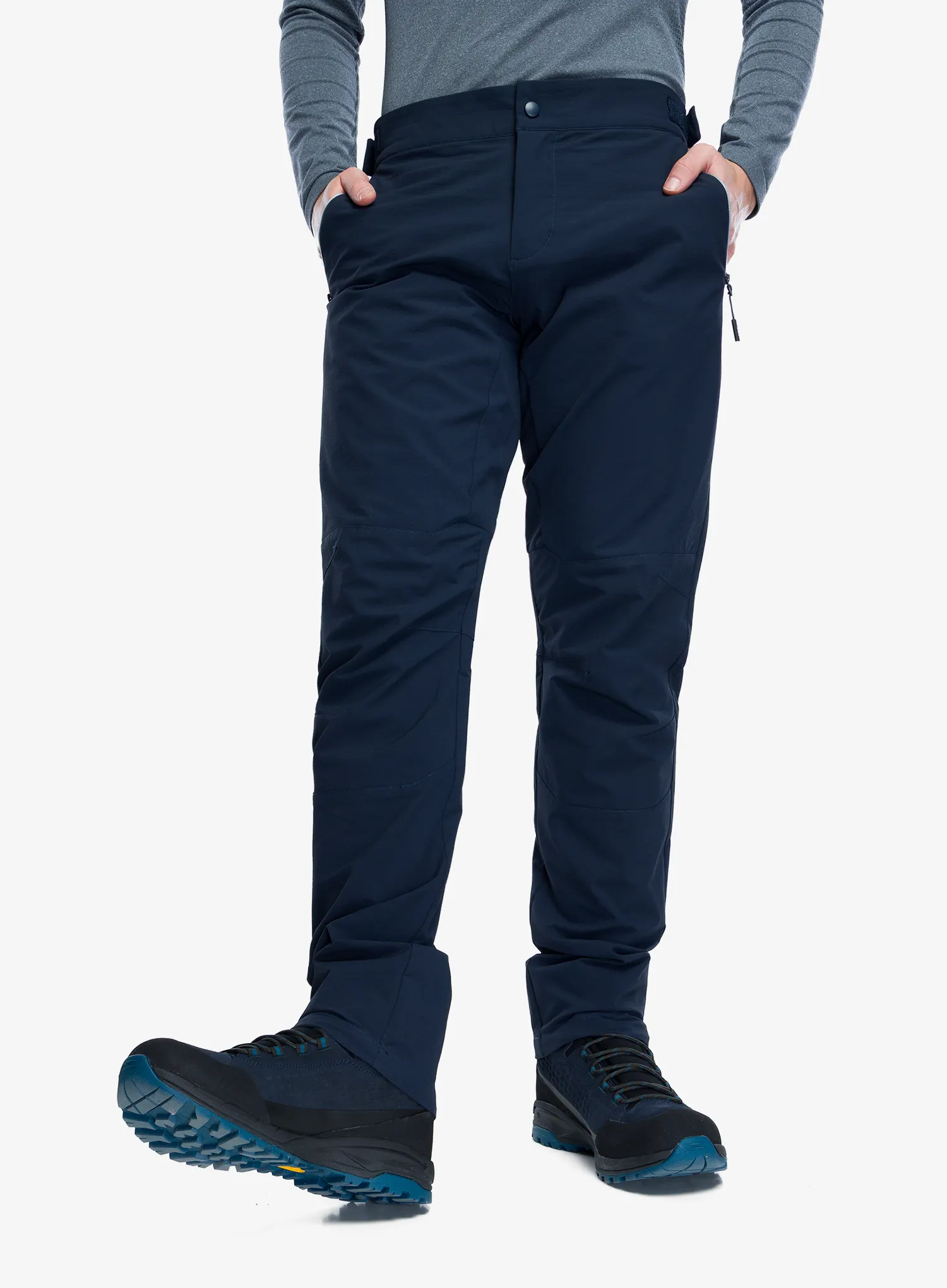 Outdoorhose Herren CMP Elvyn - black blue