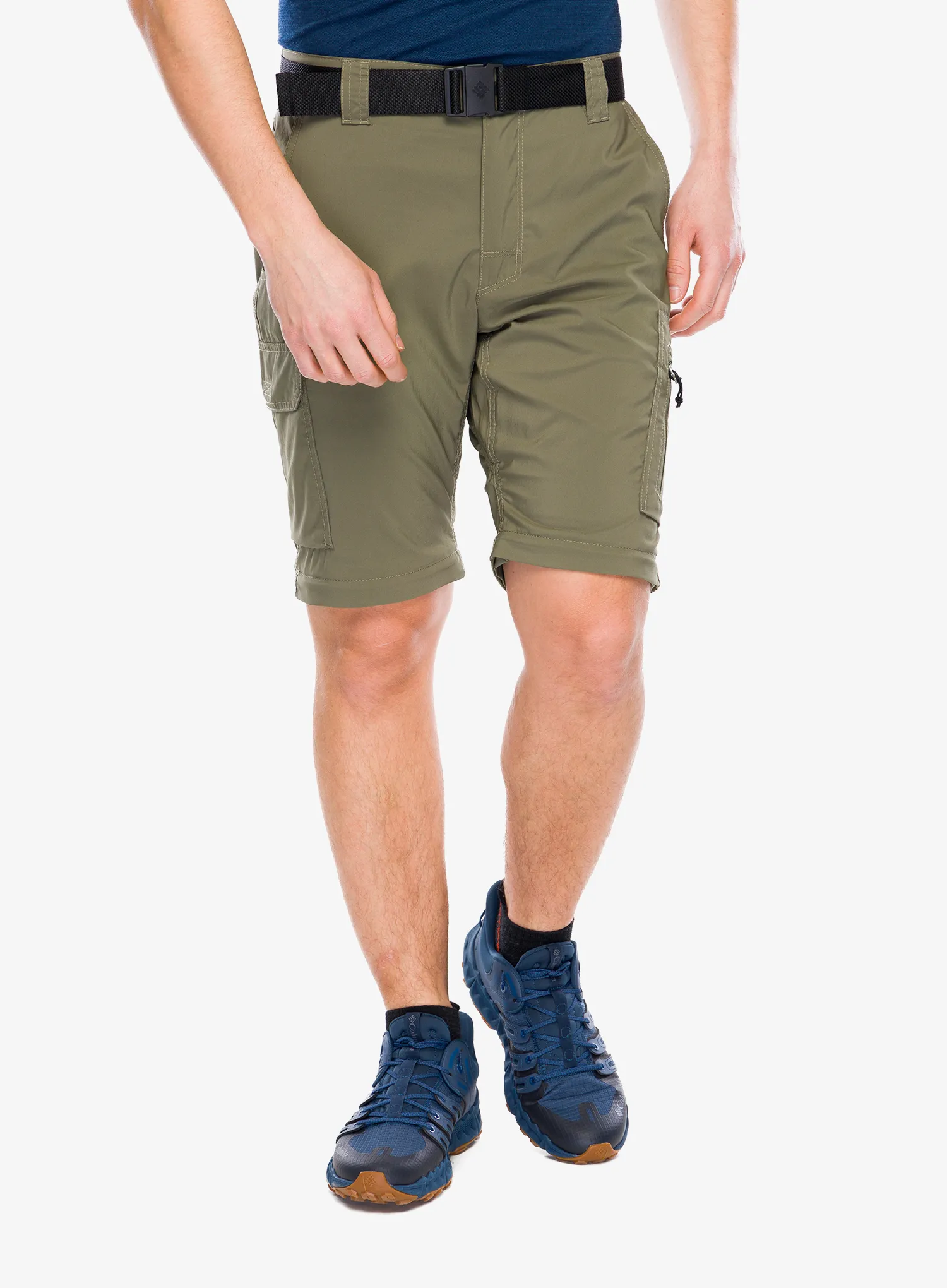 Outdoorhose Herren Columbia Silver Ridge Utility Convertible Pant - stone green