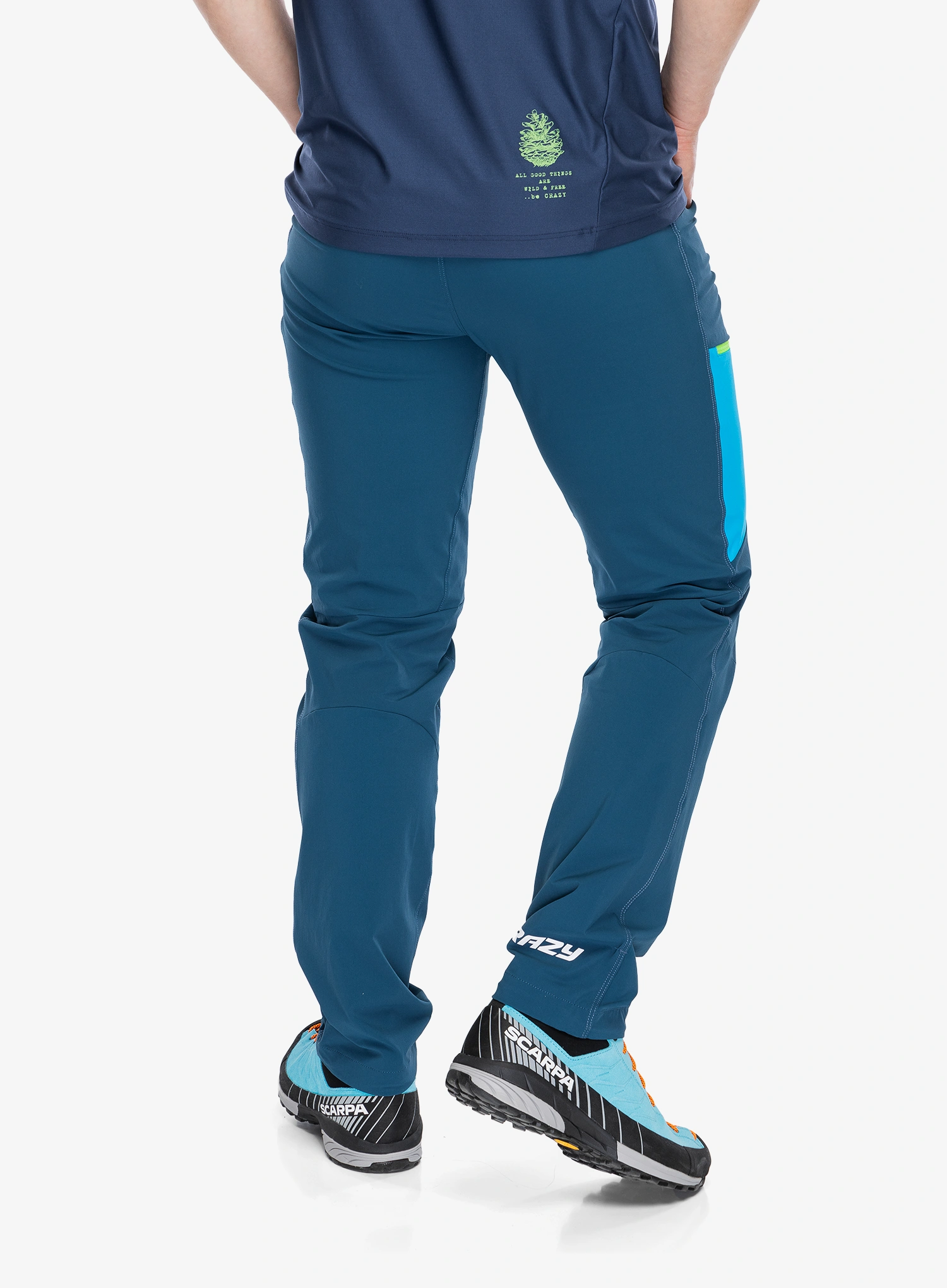 Outdoorhose Herren Crazy Pant Traverse  - zenith