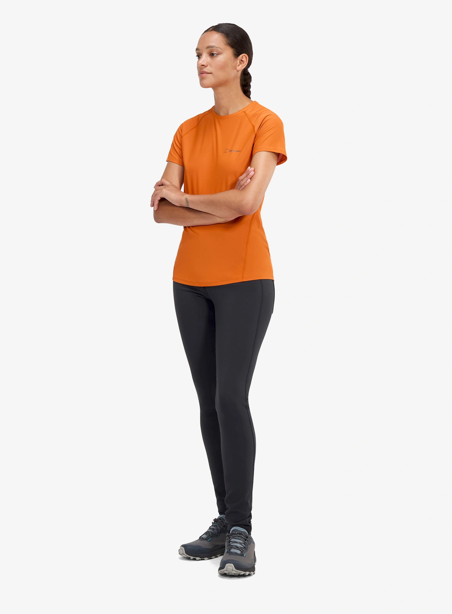 Wanderhose Damen Berghaus Everyday Skinny Stretch Pant - jet black