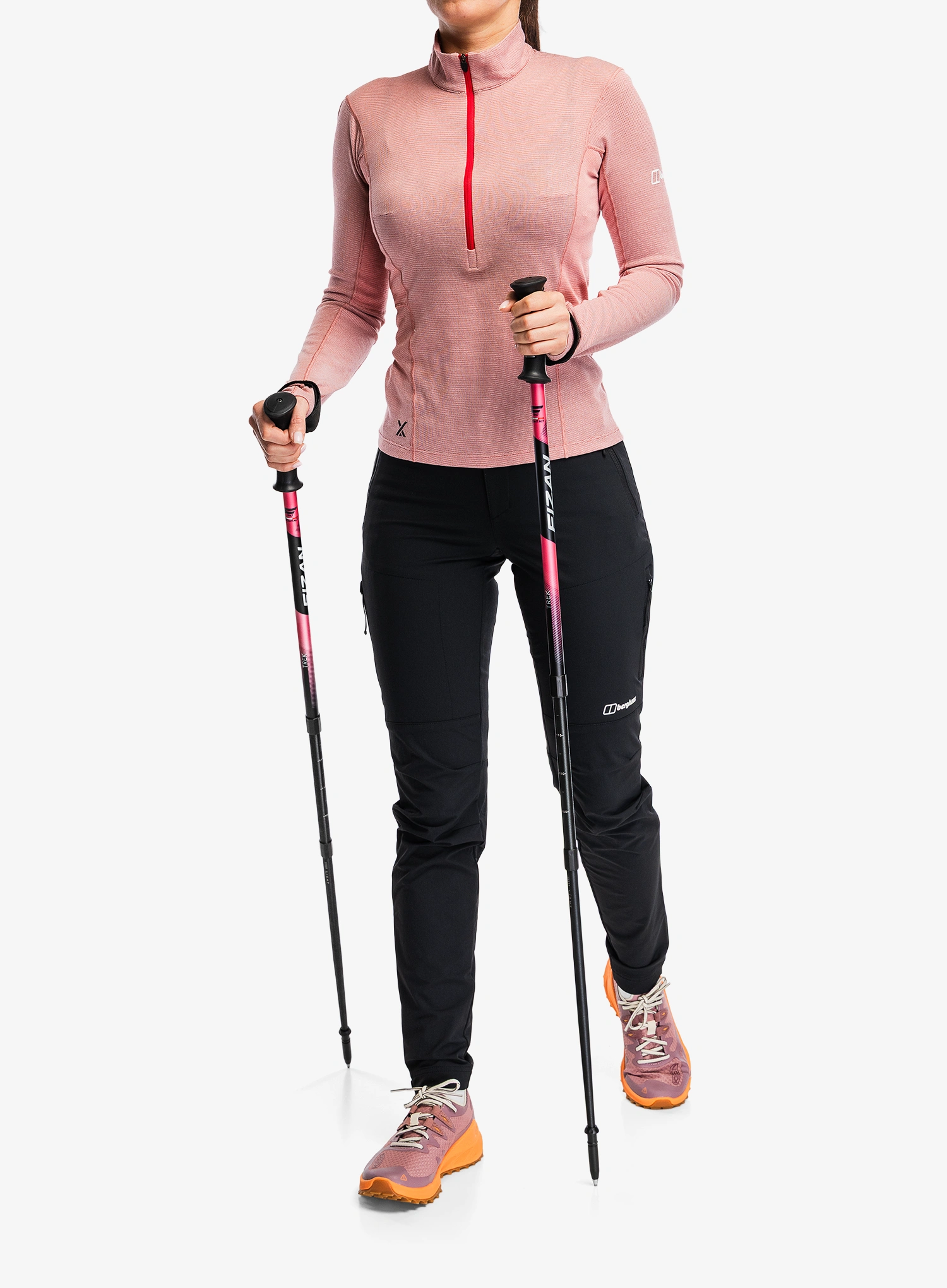 Wanderhose Damen Berghaus Trail-Explorer Pant - jet black
