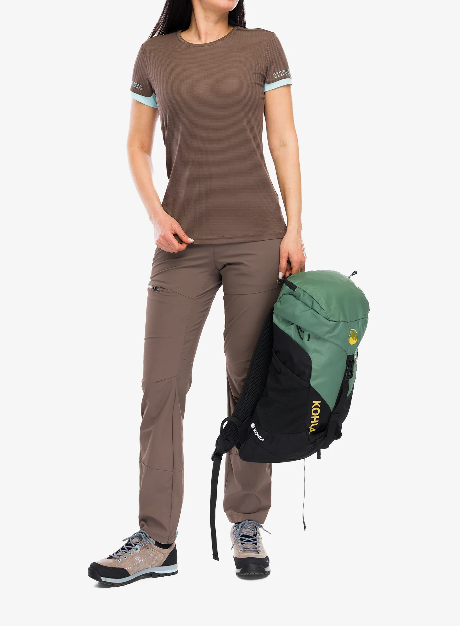 Wanderhose Damen CMP Myntora Pant - toffee