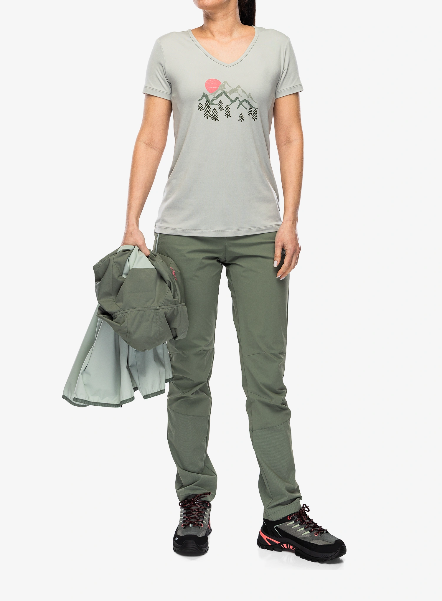 Wanderhose Damen CMP Tico - avocado