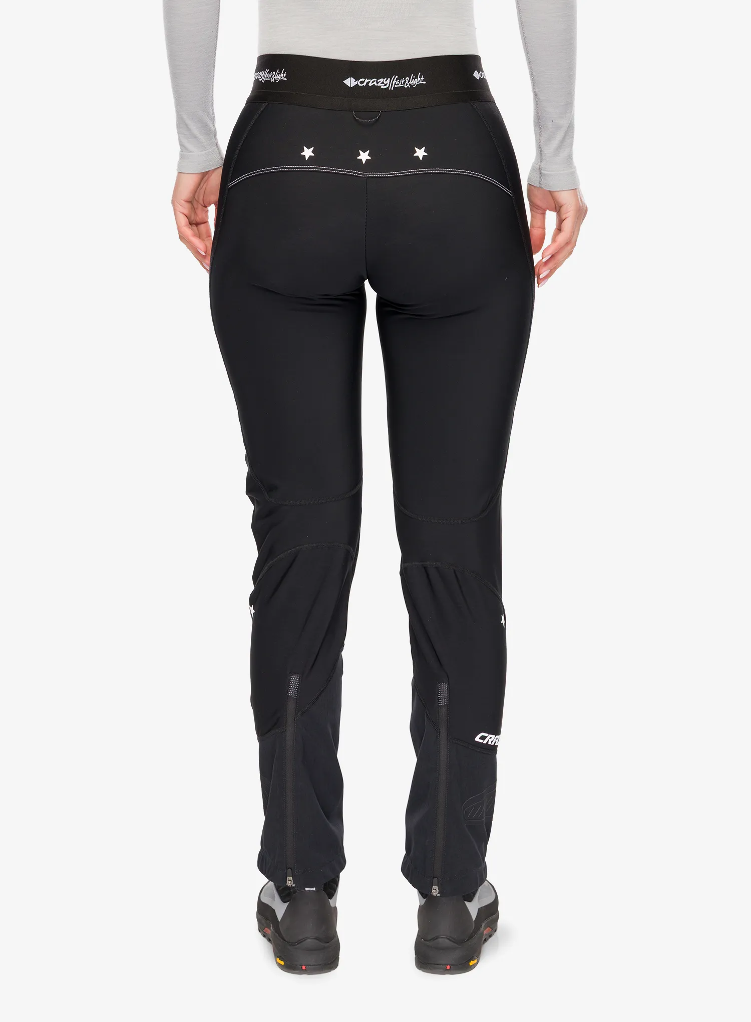Wanderhose Damen Crazy Pant Oxygen - black