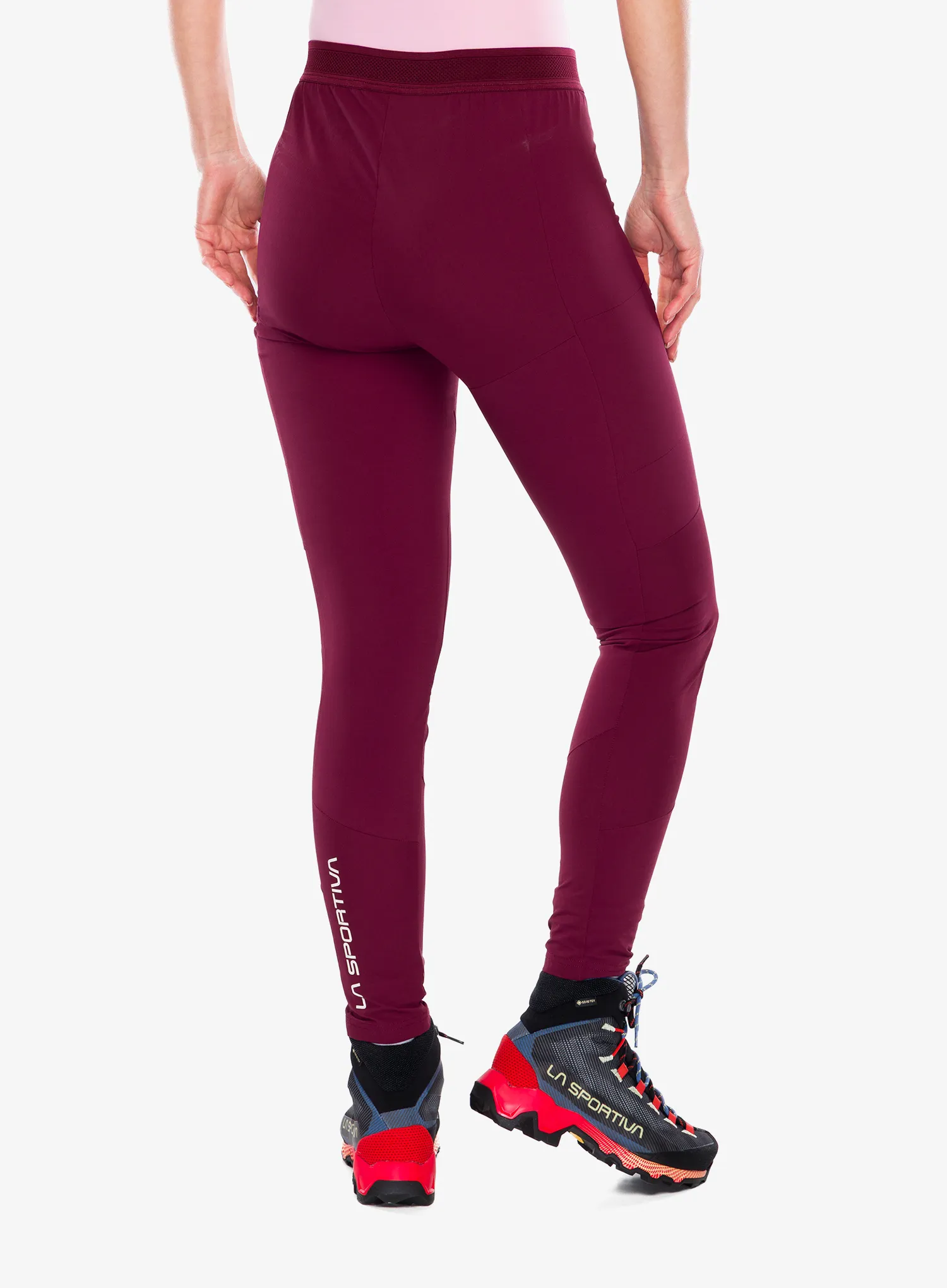 Wanderhose Damen La Sportiva Camino Tight Pant - redwood/chalk