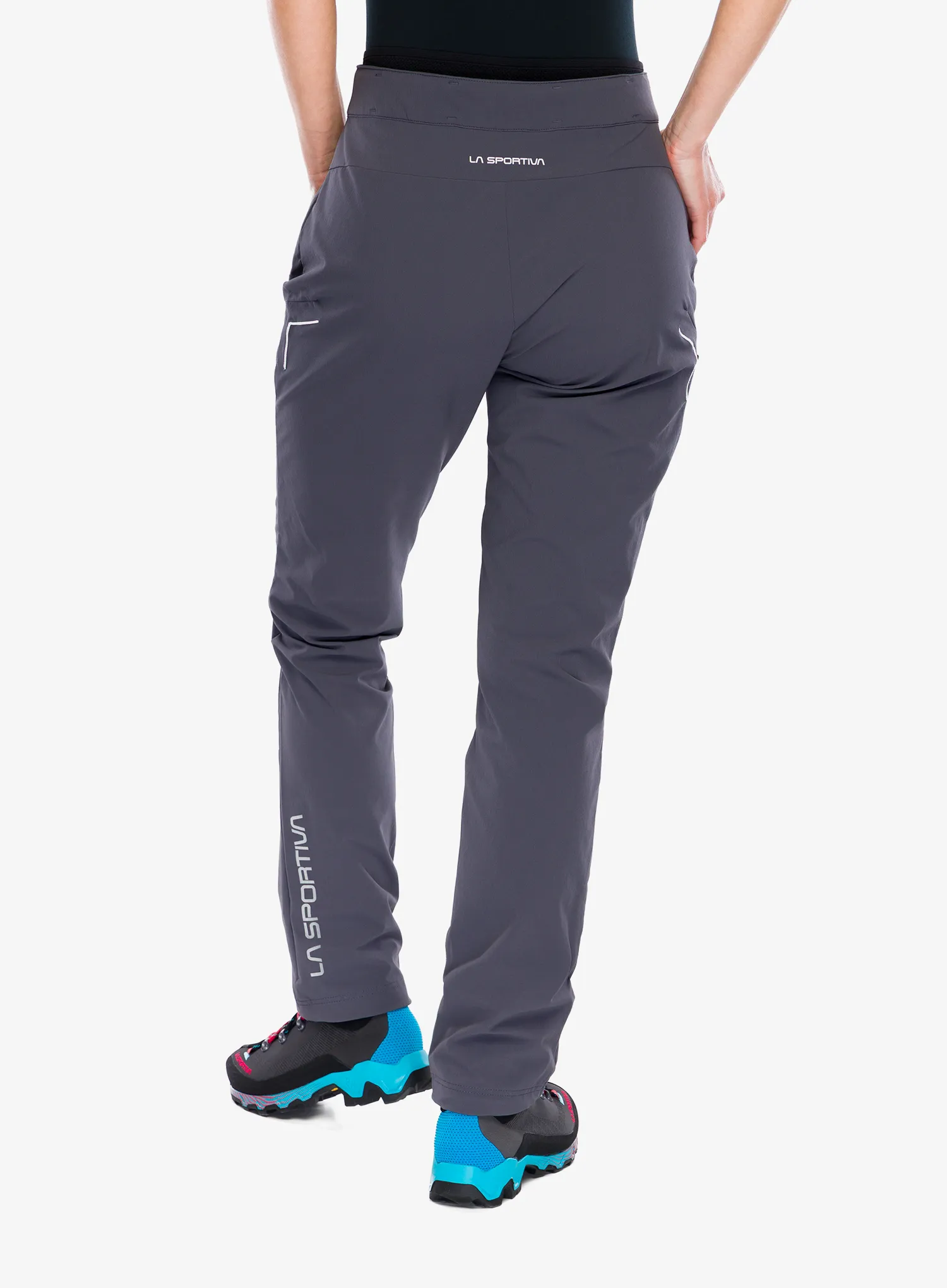 Wanderhose Damen La Sportiva West Crest Pants - onyx/chalk