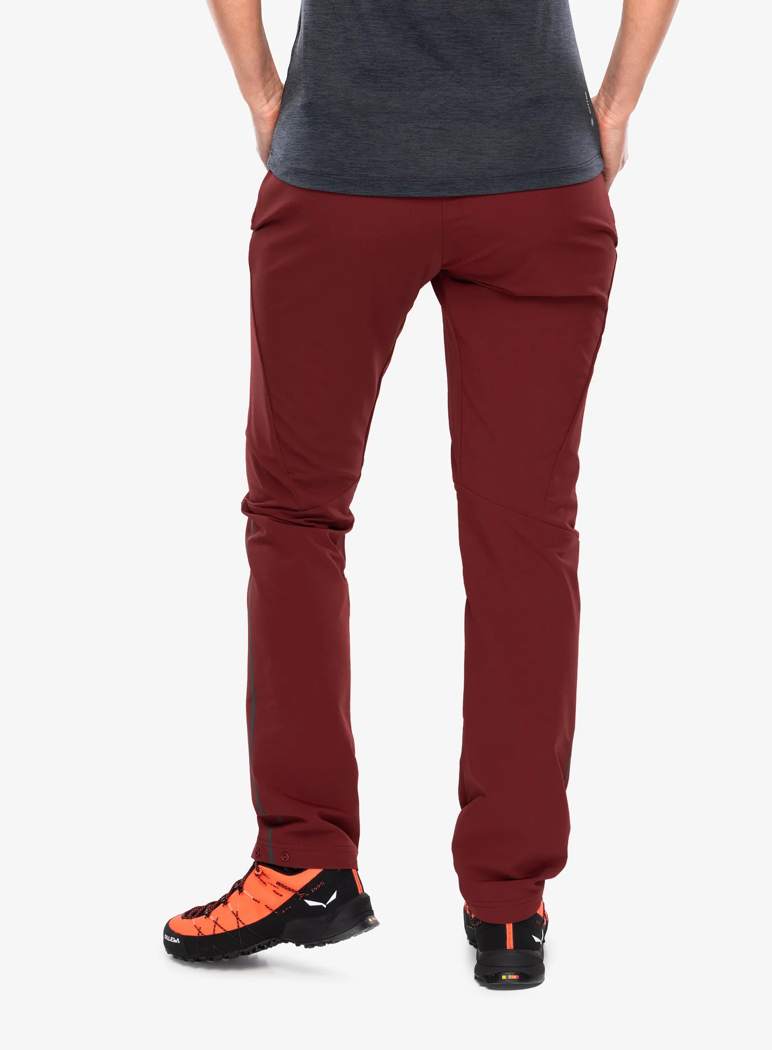 Wanderhose Damen Salewa Pedroc 2 DST Regular Pant - syrah
