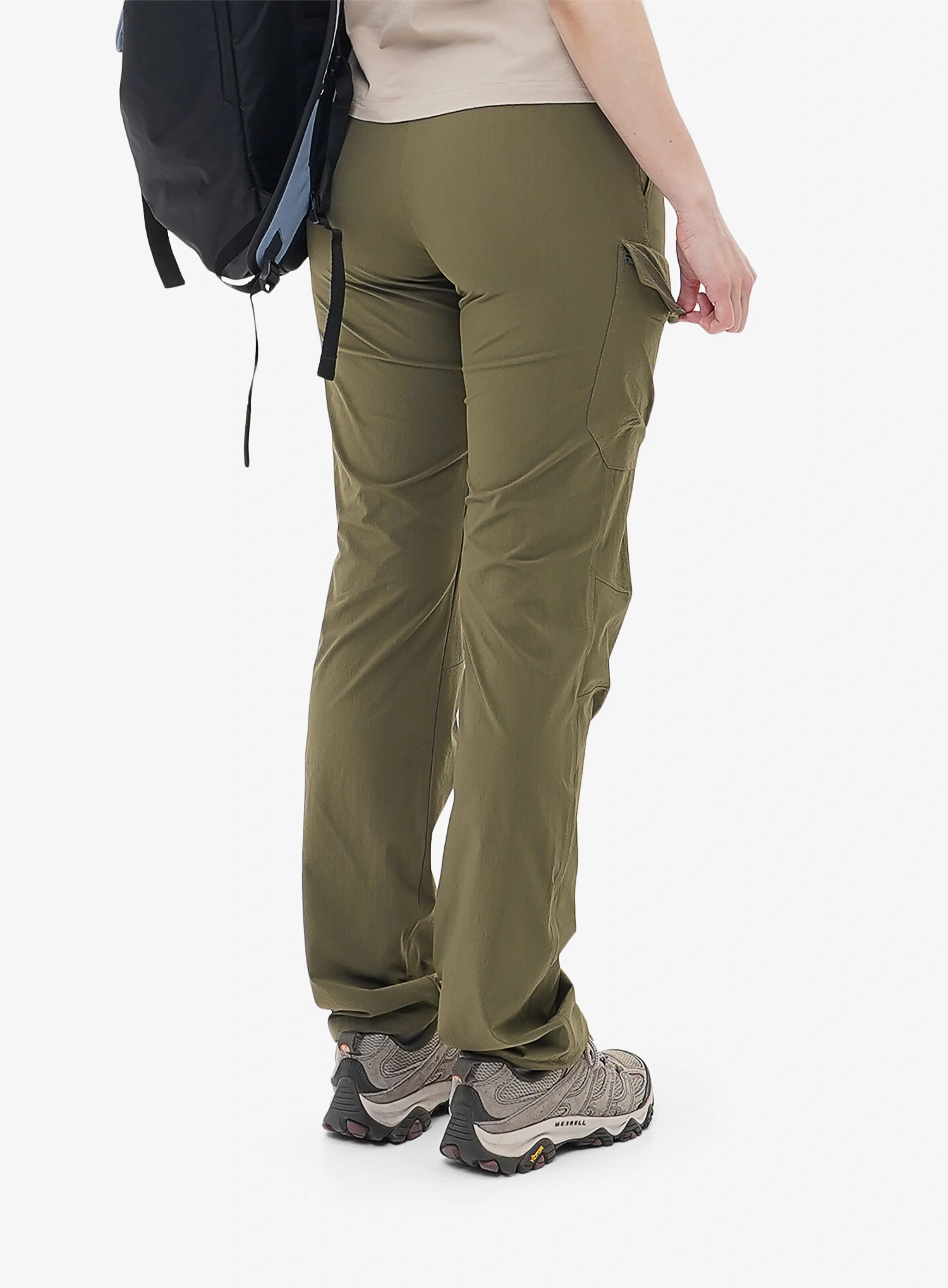 Wanderhose Damen Turbat Gorgany Pants - khaki