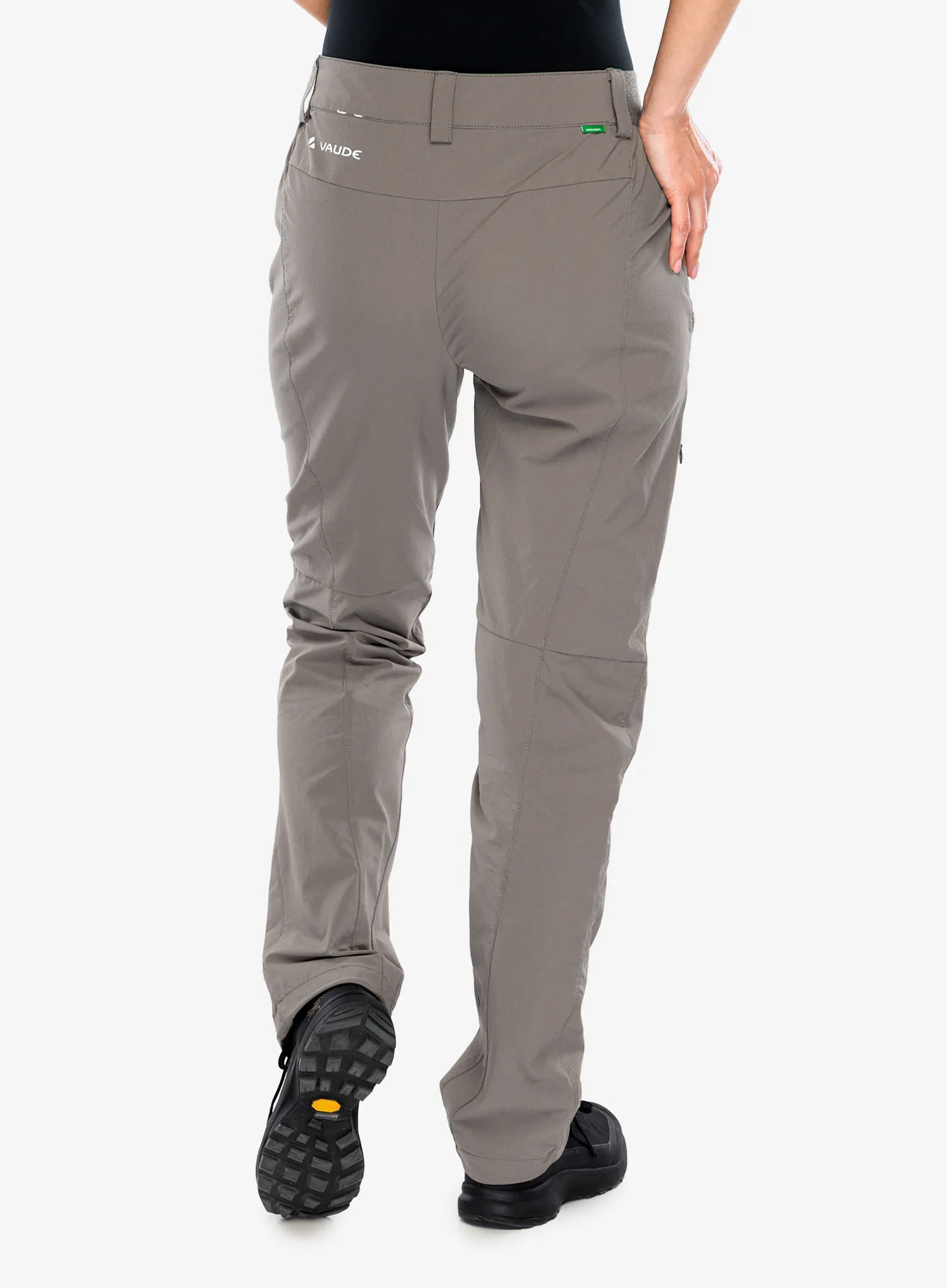 Wanderhose Damen Vaude Farley Stretch Pants III - coconut