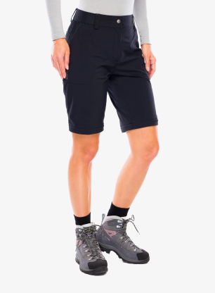 Wanderhose Damen Vaude Farley Stretch ZO Pants II - black