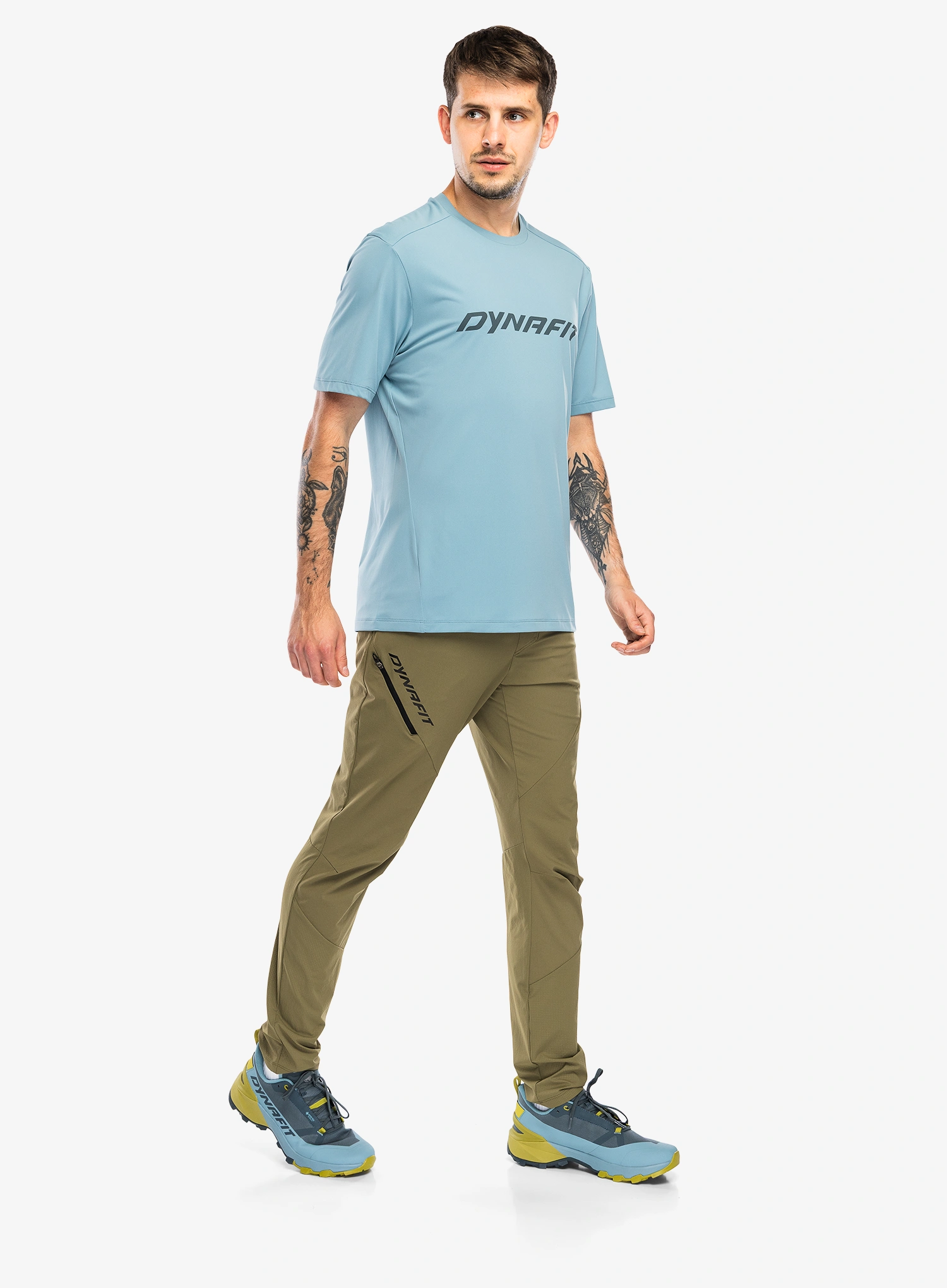 Outdoorhose Herren Dynafit Traverse Hybrid DST Pants - military green