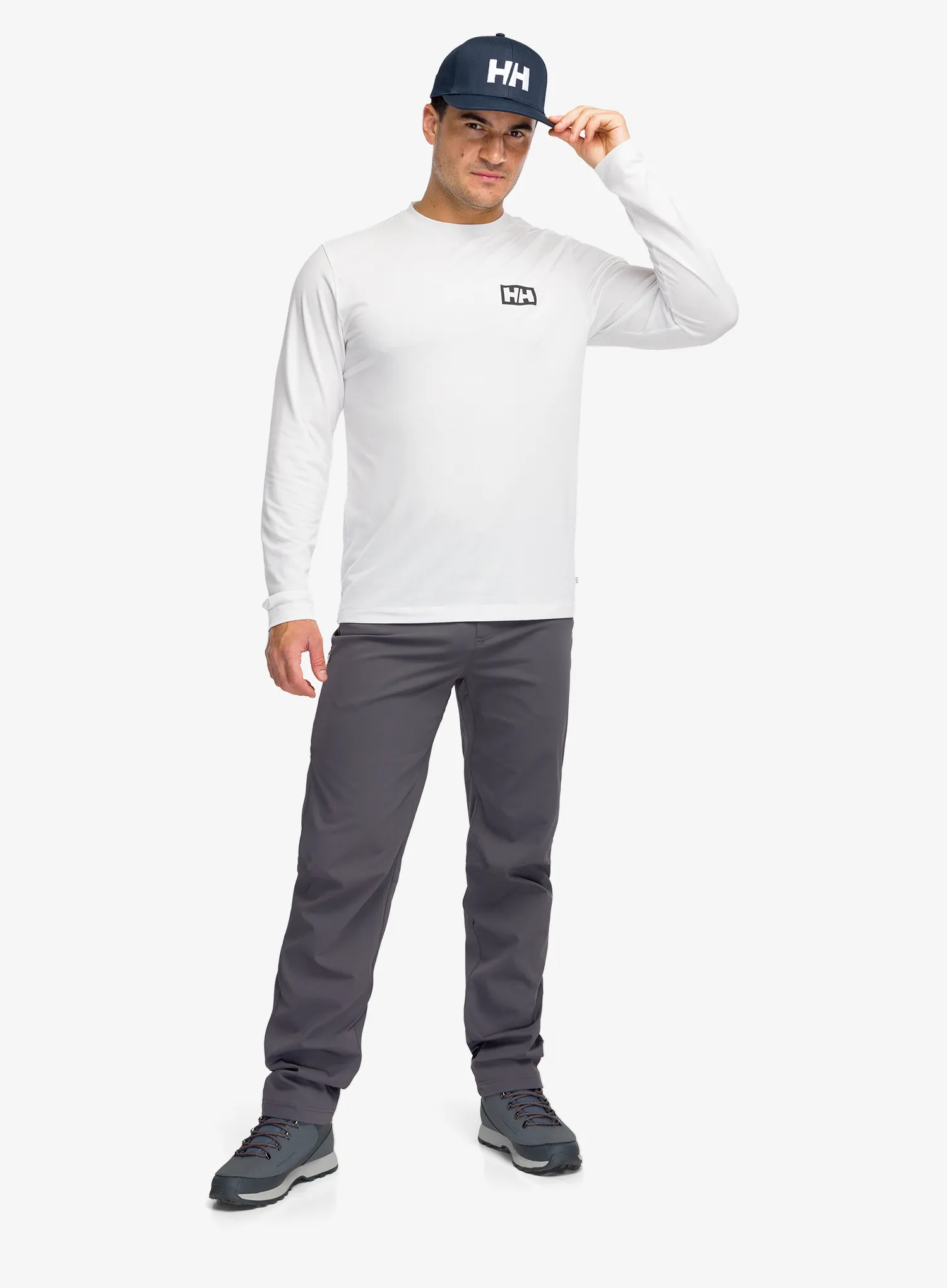 Outdoorhose Herren Helly Hansen Holmen 5 Pocket Pant - thunder grey