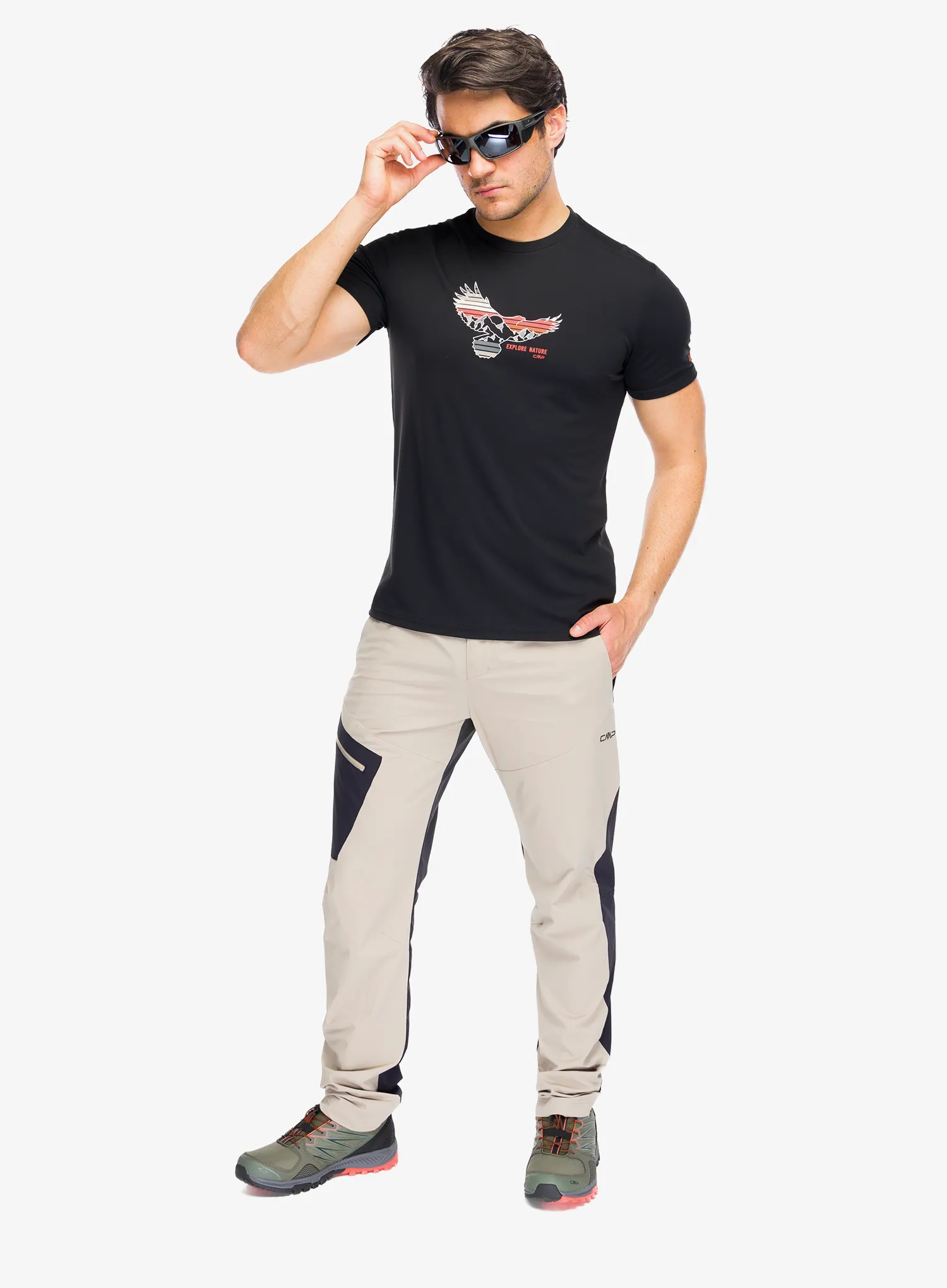 Wanderhose Herren CMP Quirk Long Pant - corda