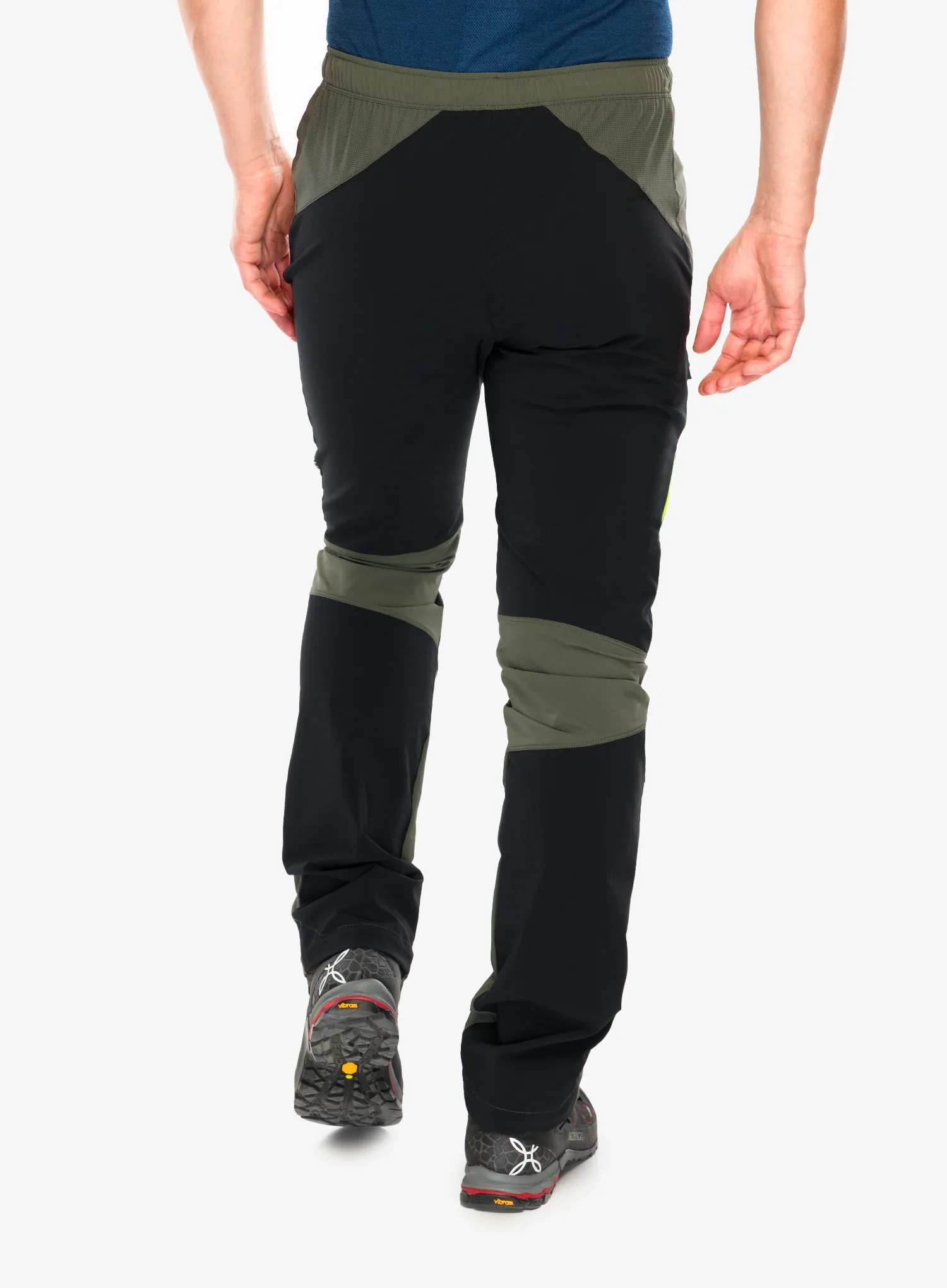 Outdoorhose Herren Montura Spitze Pants - sage green/lime green