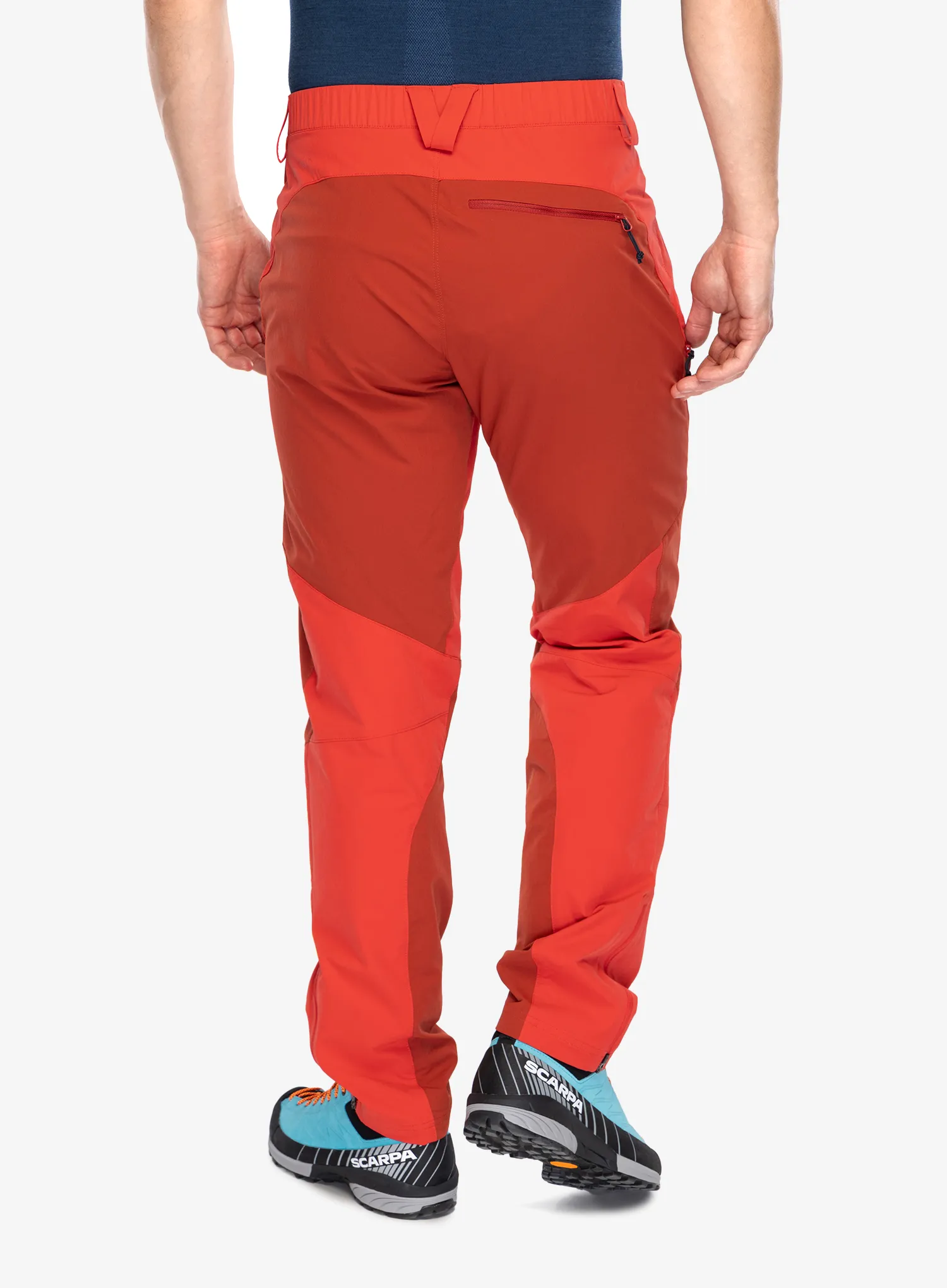 Outdoorhose Herren Rab Torque Mountain Short - horiz/red