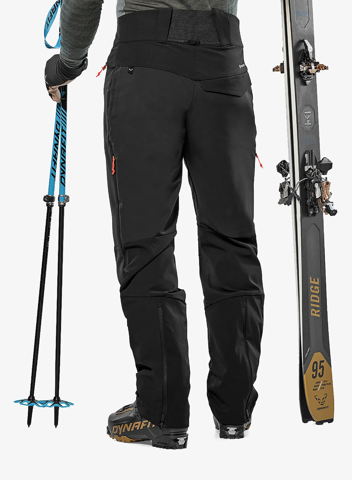 Berghose Salewa Sella DST Pants - black out