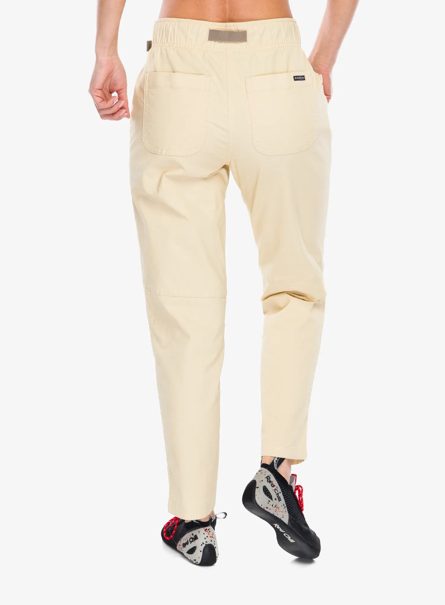 Kletterhose Damen Black Diamond Ethos Pants - white oak