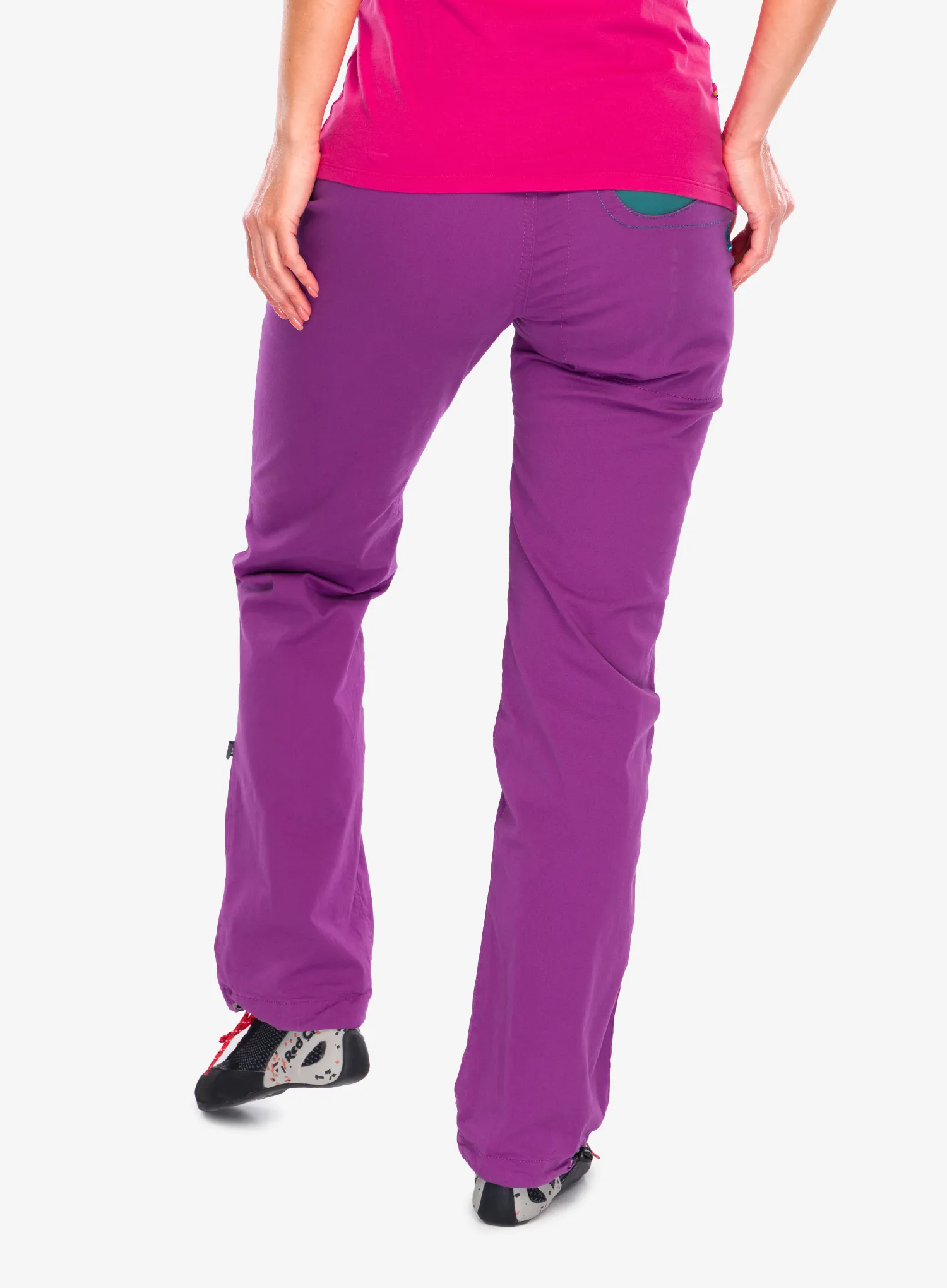 Kletterhose Damen E9 Onda Story - amythist