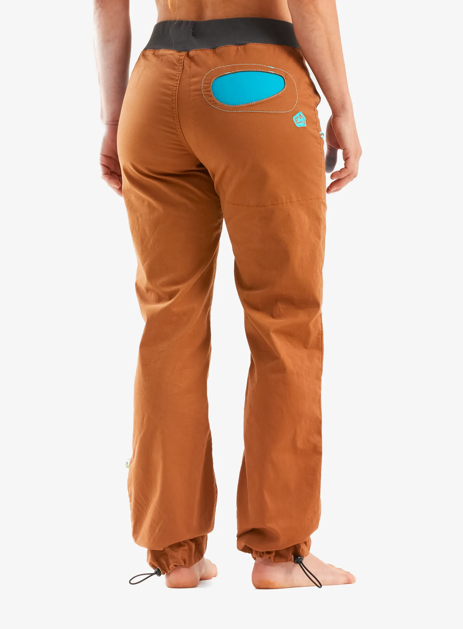 Kletterhose Damen E9 Onda Story - cocoa