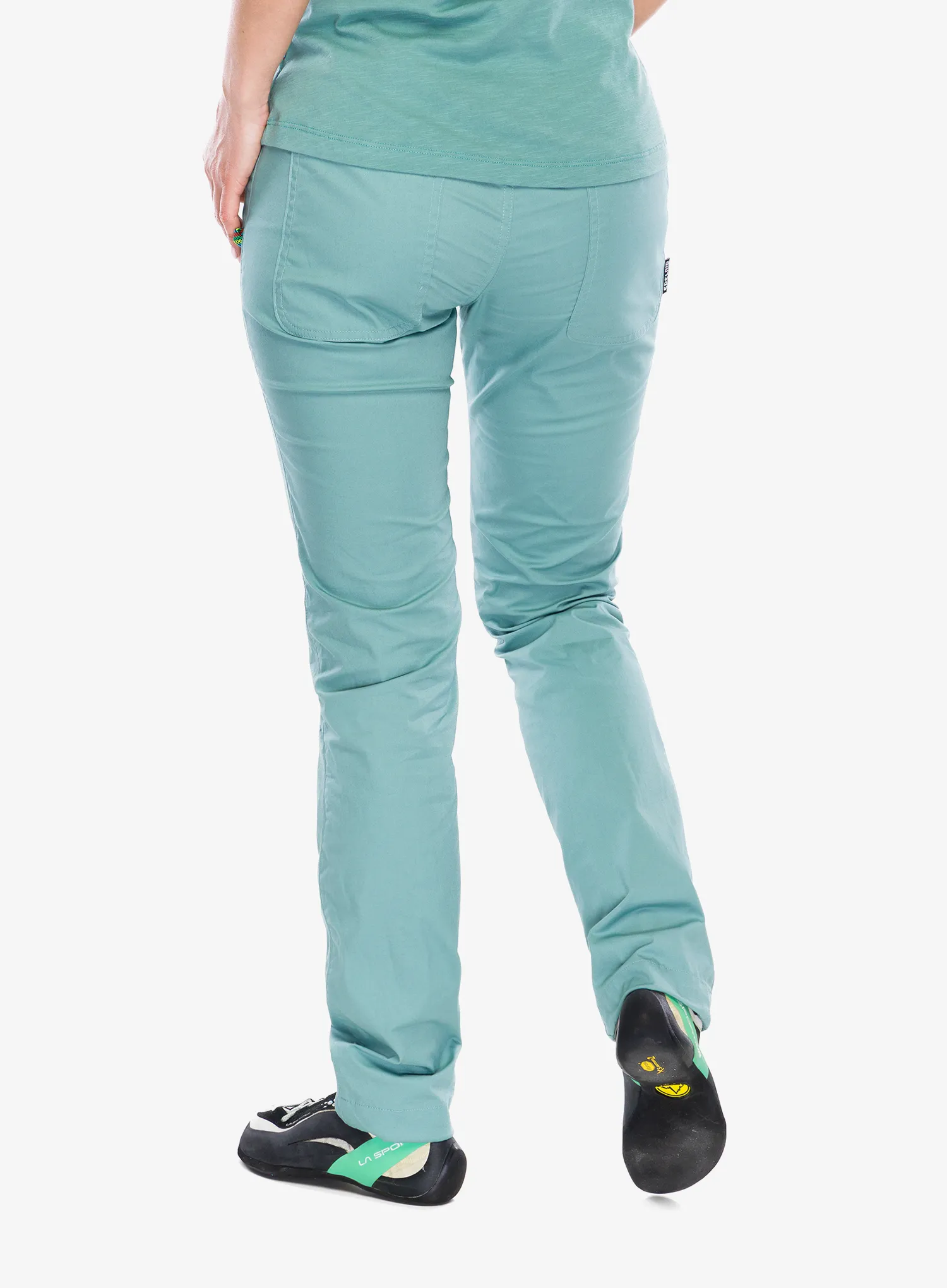 Kletterhose Damen Edelrid Nona Pants  - mineral blue