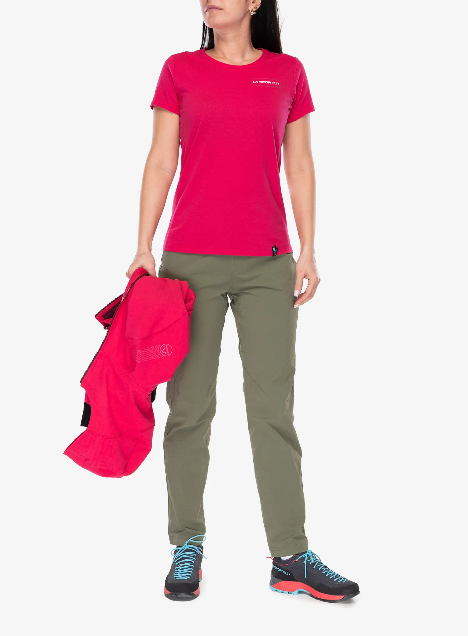 Kletterhose Damen La Sportiva Helixir Pants - night sky/cypress