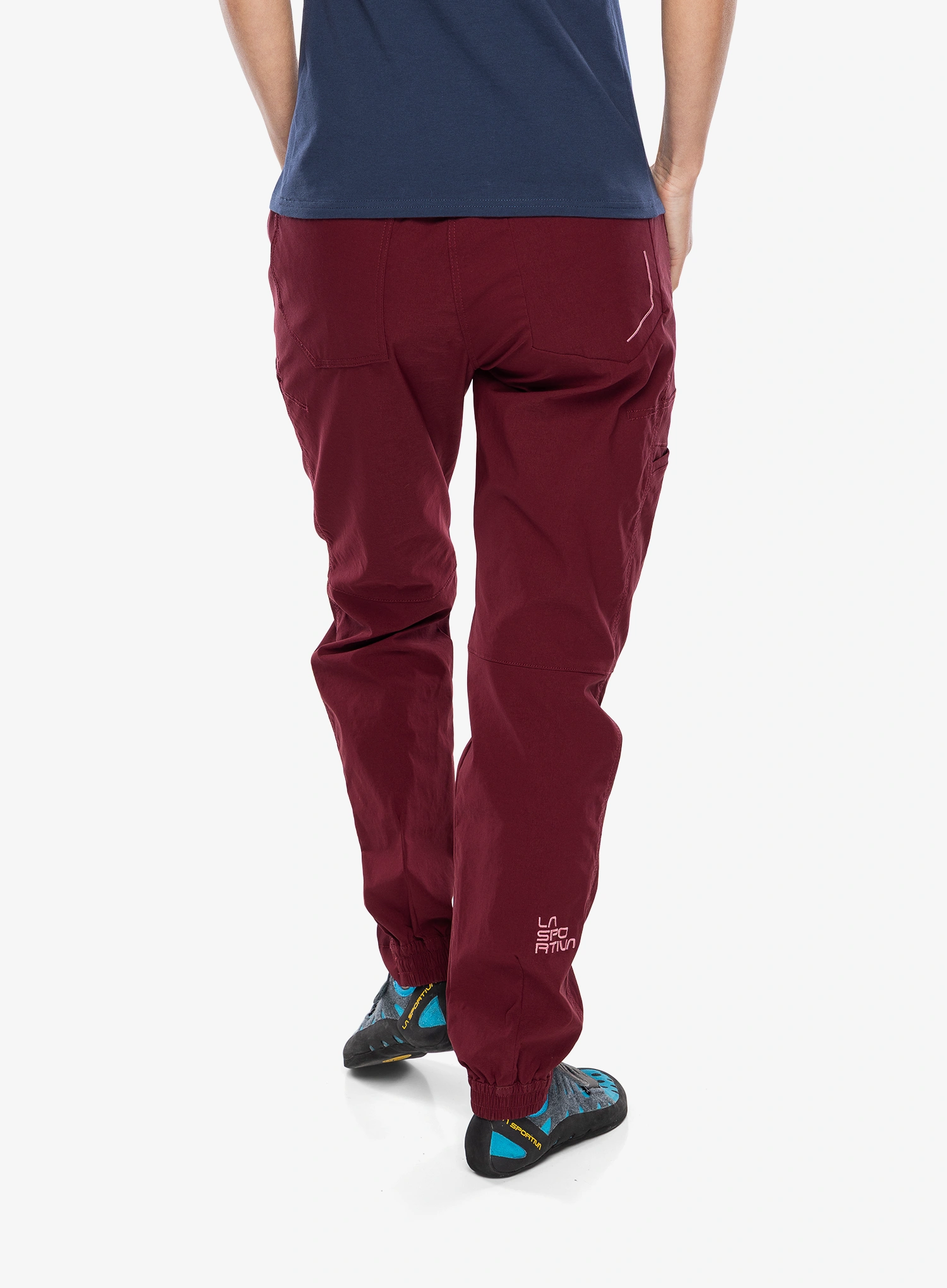 Kletterhose Damen La Sportiva Mantra Pant - redwood/rosebay