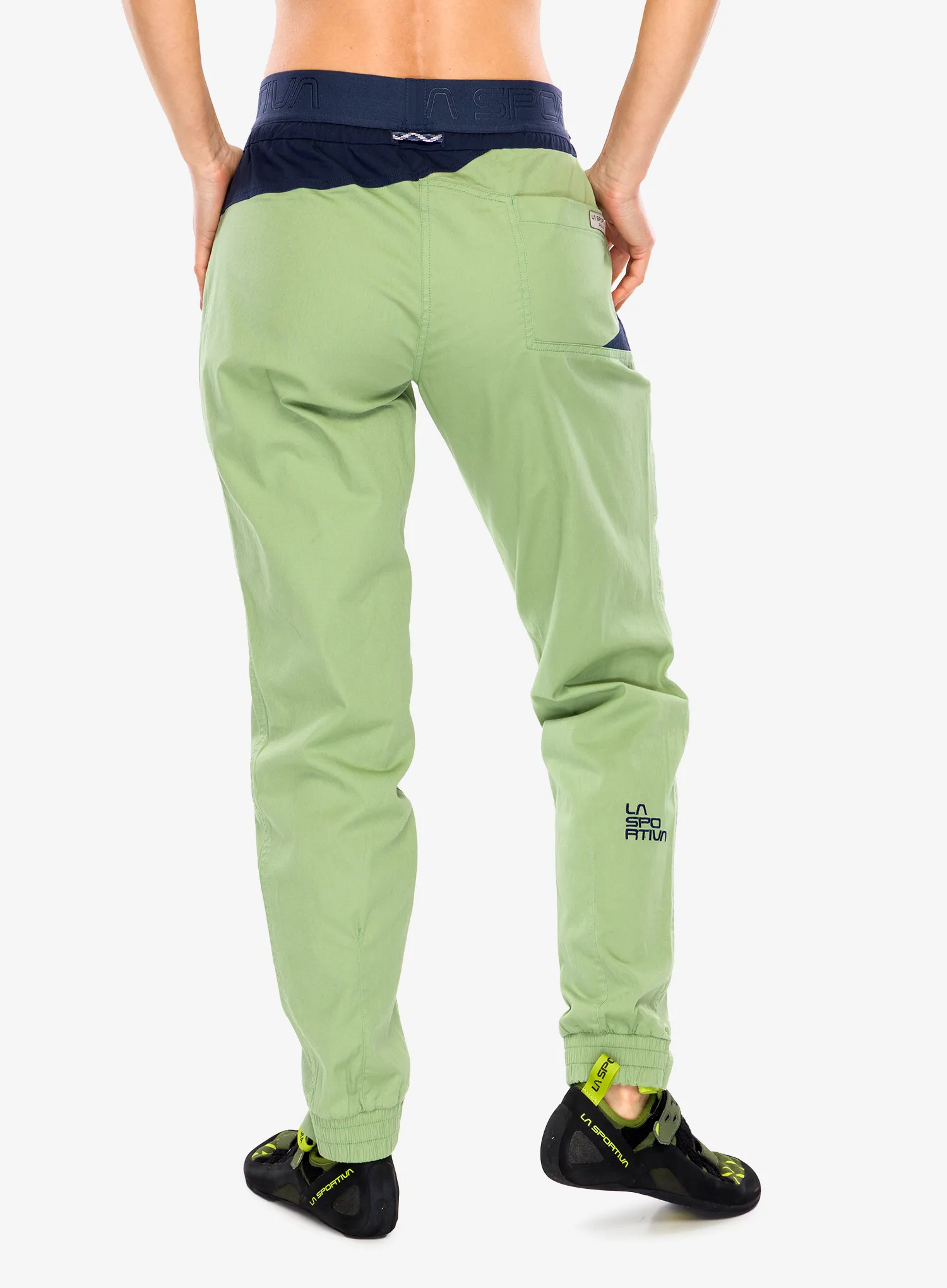 Kletterhose Damen La Sportiva Tundra Pant - aspen green/night sky