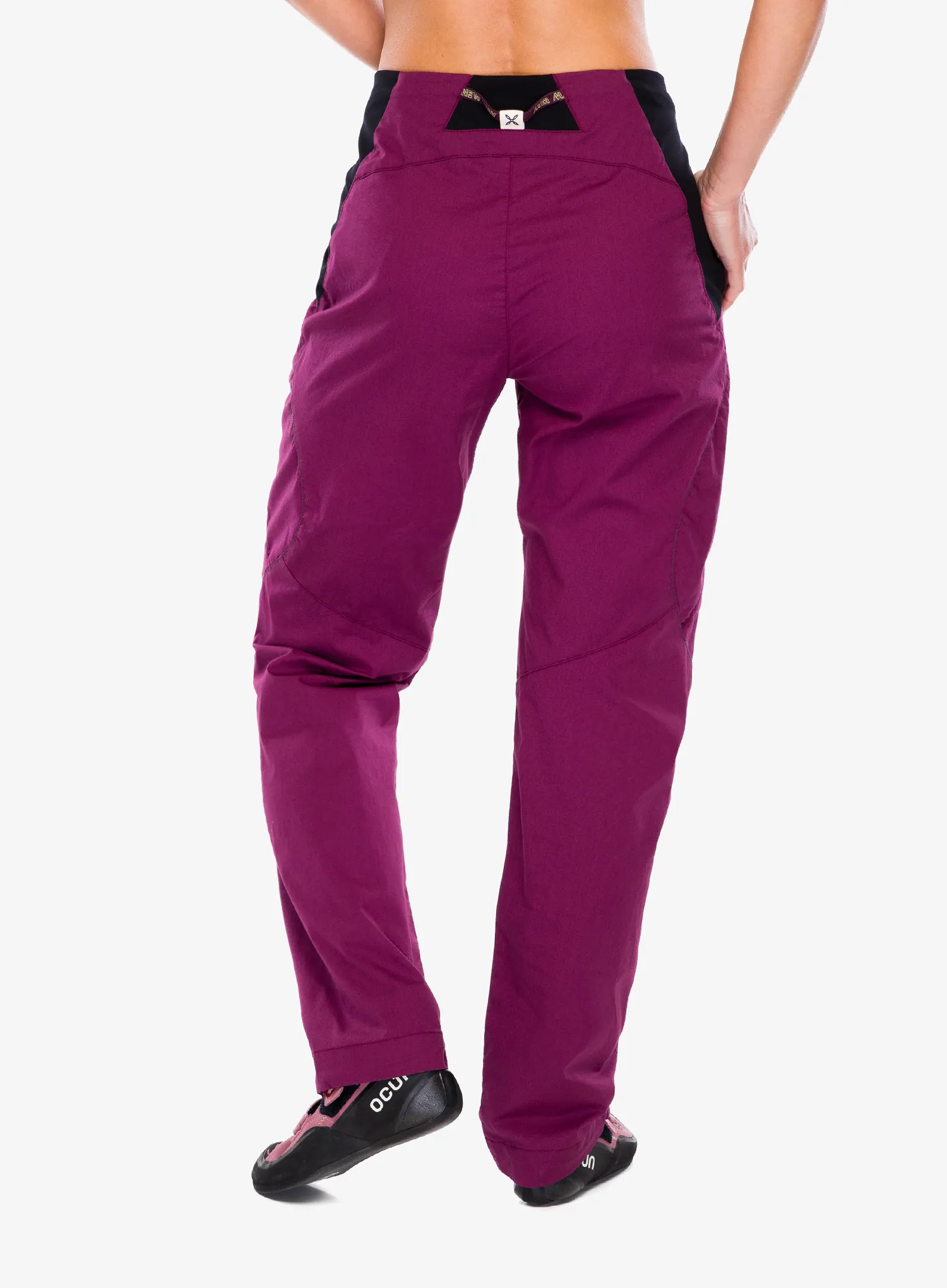 Kletterhose Damen Montura Guna Pants - faded wine red 