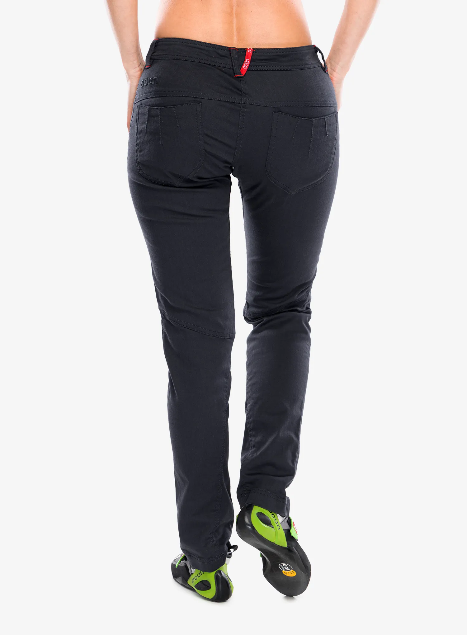Kletterhose Damen Ocun Kaira Pants - dark grey/india ink