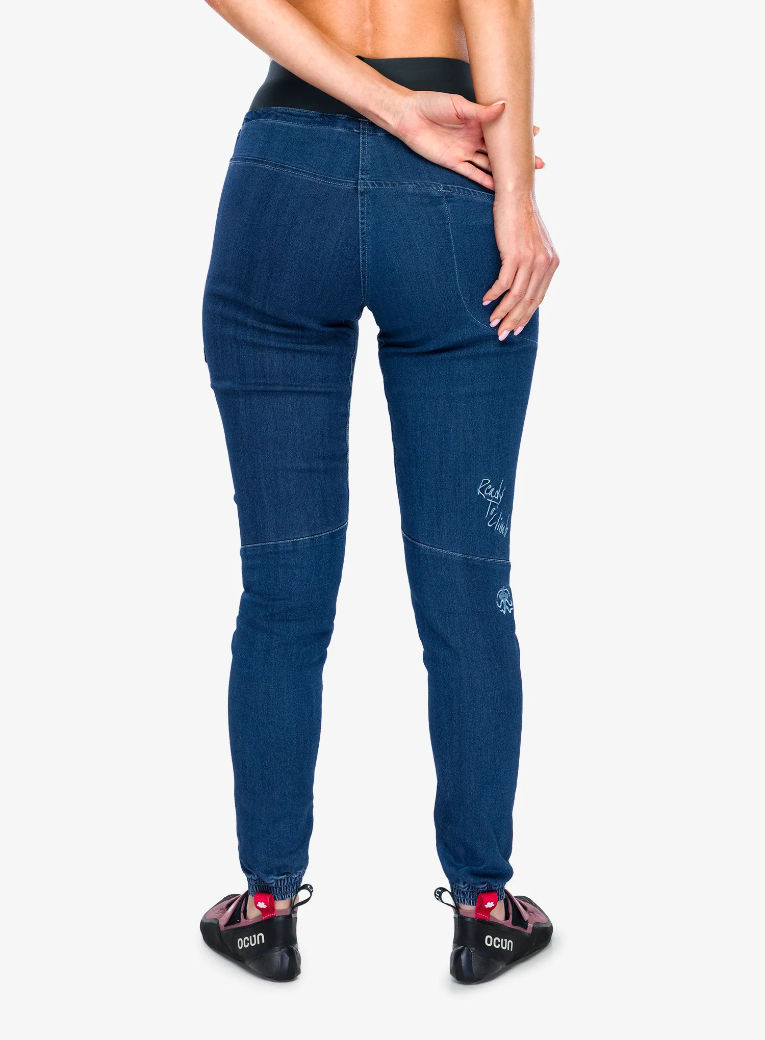 Kletterhose Damen Rafiki Cerro - dark blue denim