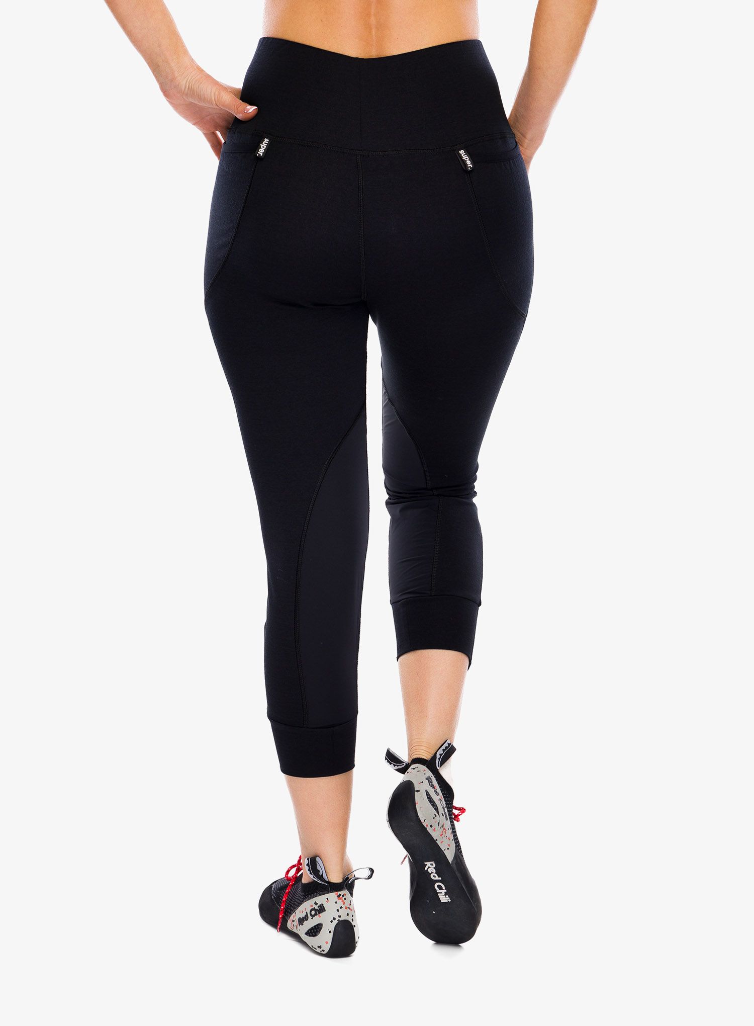 Kletterhose Damen Super.natural El Capitan - jet black/jet black