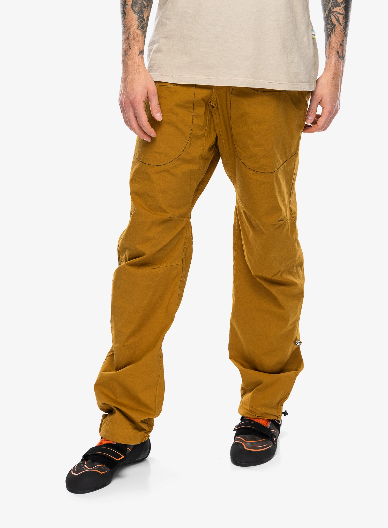 Kletterhose E9 Rondo Slim - caramel