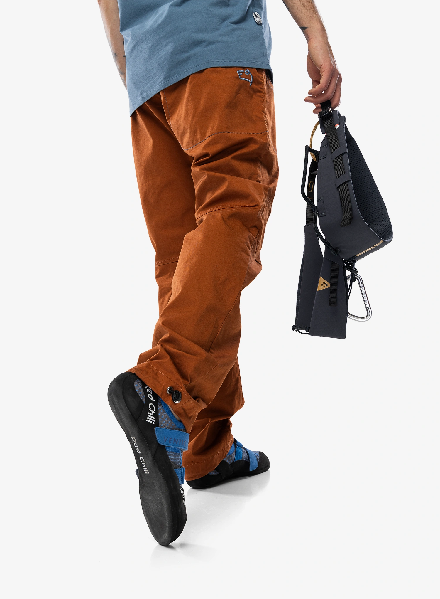 Kletterhose E9 Rondo Story - copper