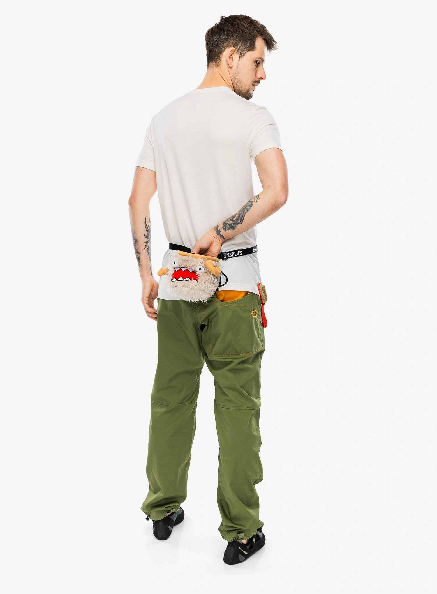 Kletterhose E9 Rondo Story - rosemary/rosemary