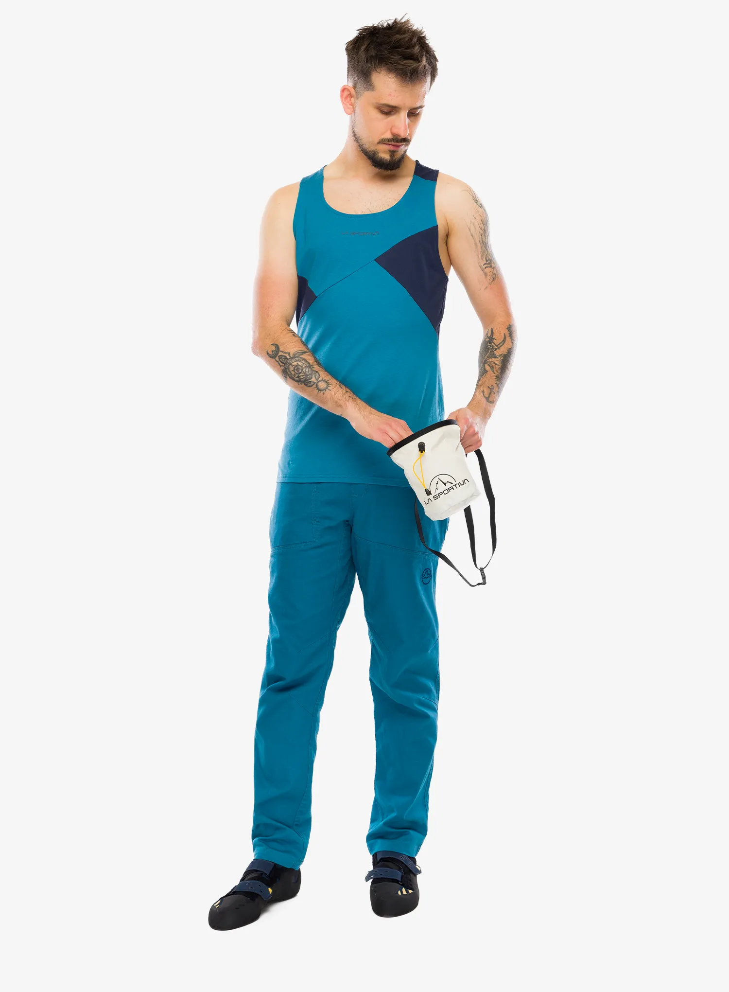 Kletterhose La Sportiva Bolt Pant - lake/night sky