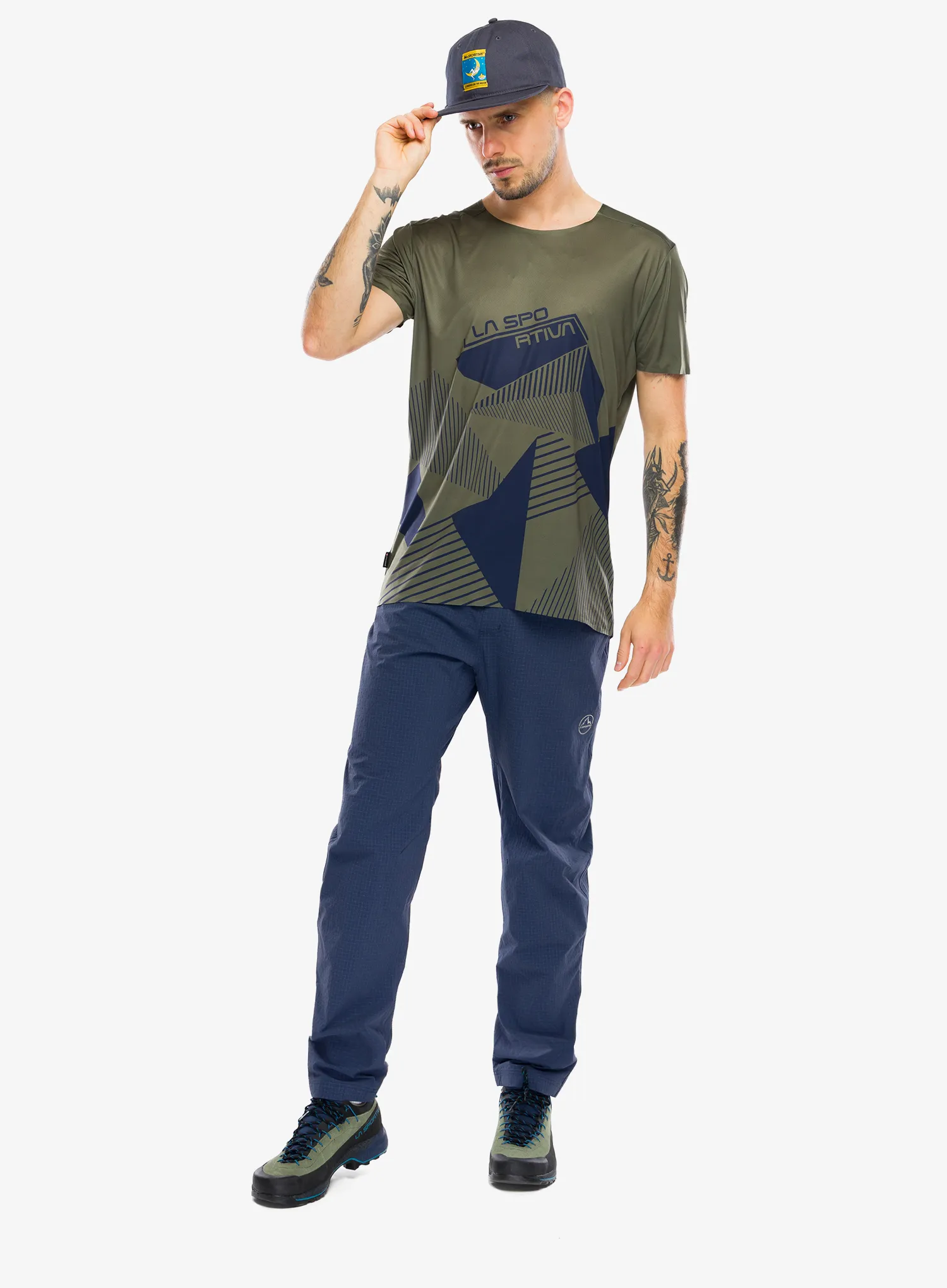 Kletterhose La Sportiva Helixir Pants - night sky/chalk