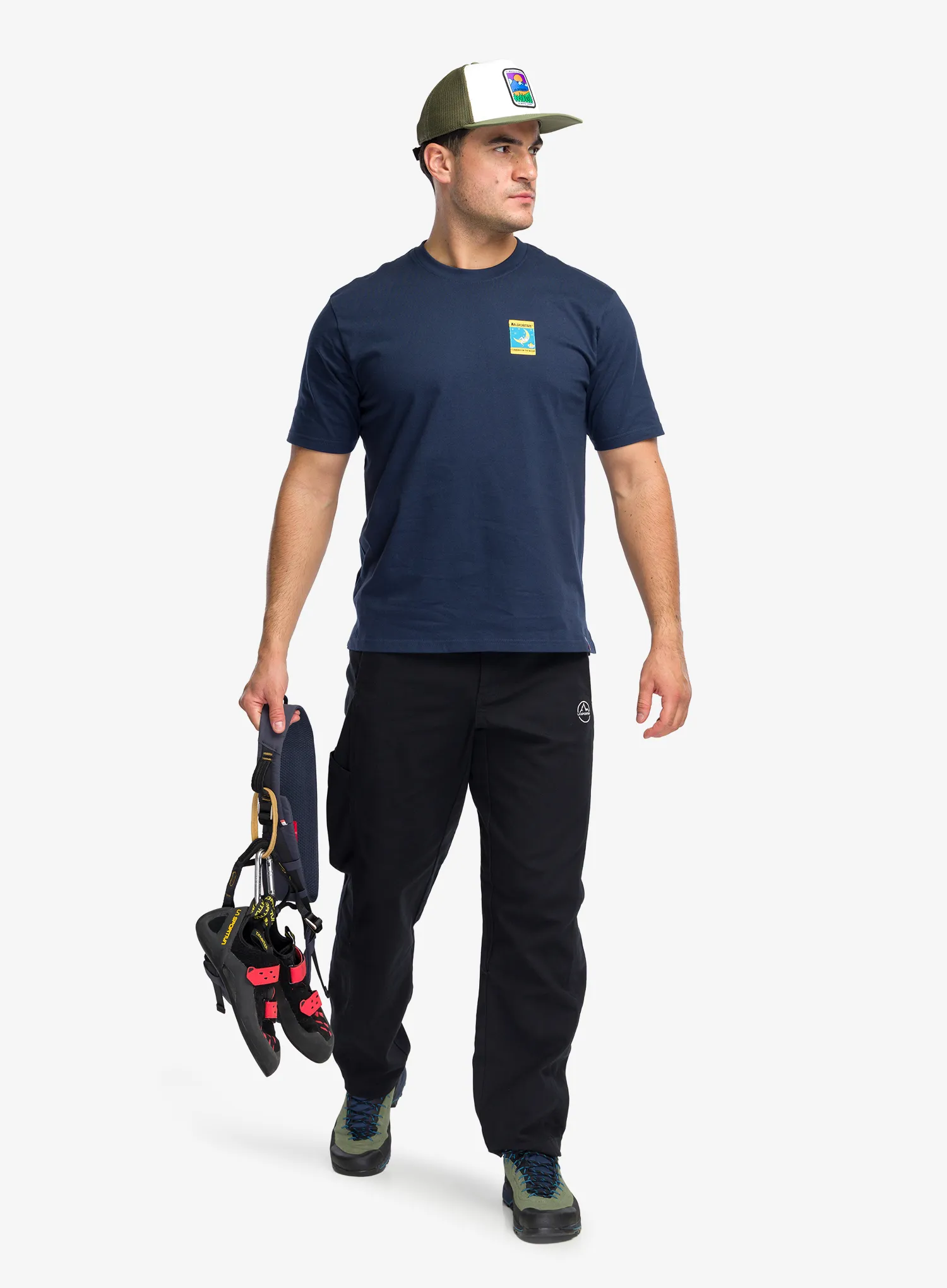 Kletterhose La Sportiva Highball Pant - black/chalk