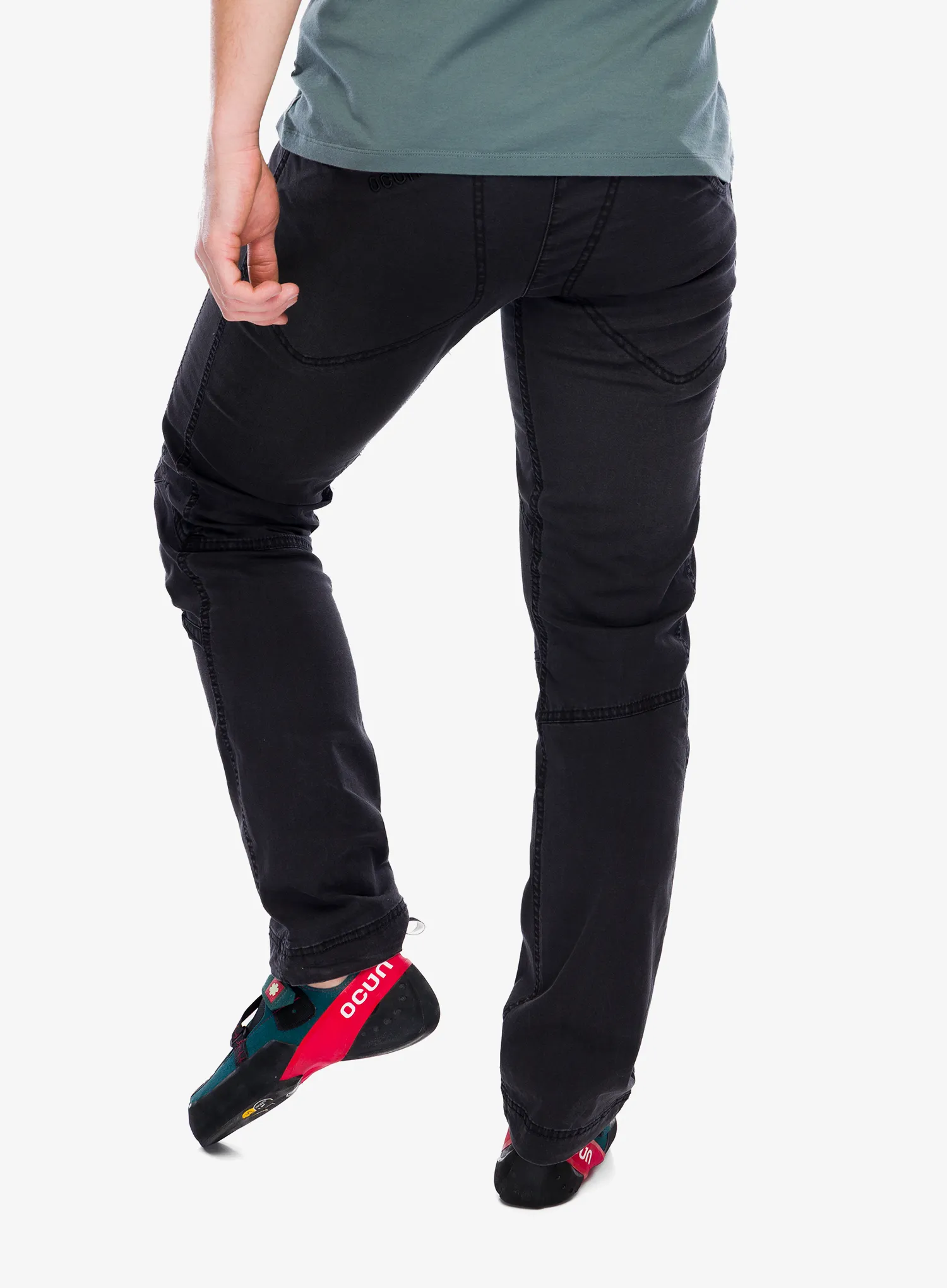 Kletterhose Ocun Mánia Jeans Organic Pants - black