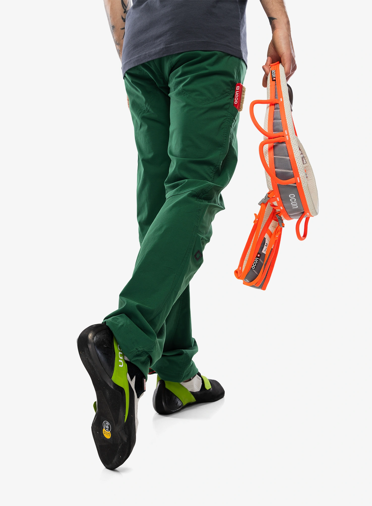 Kletterhose Ocun Mania Pants - green dark