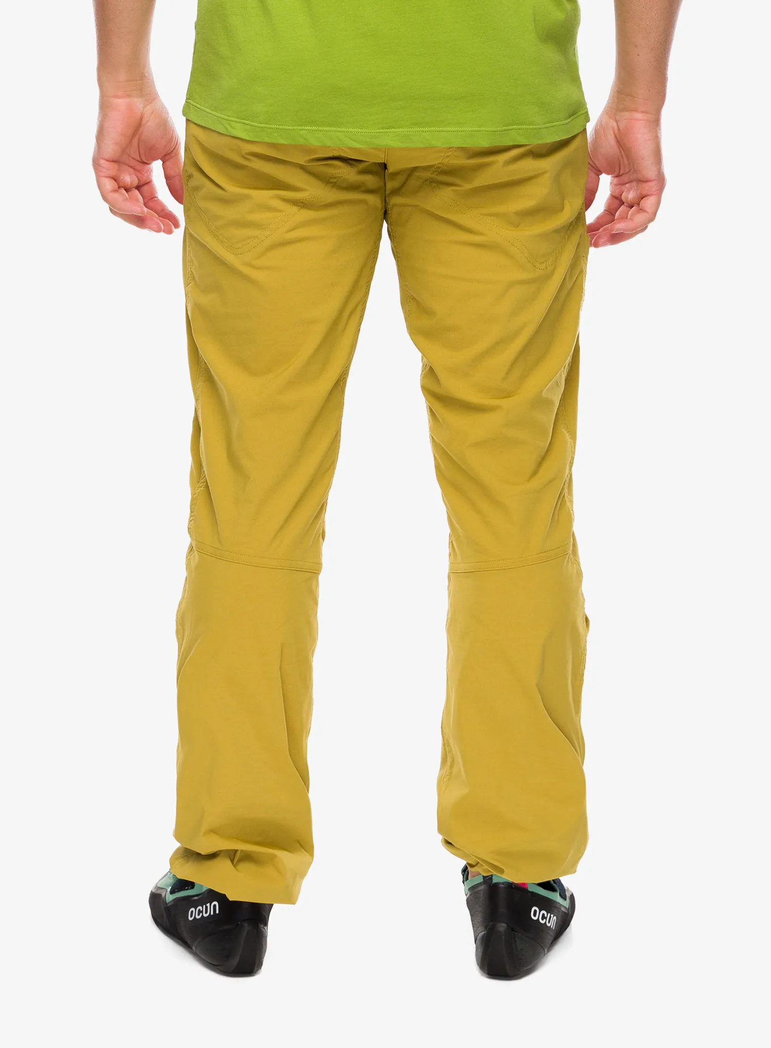Kletterhose Ocun Mania Pants - yellow dried tobacco