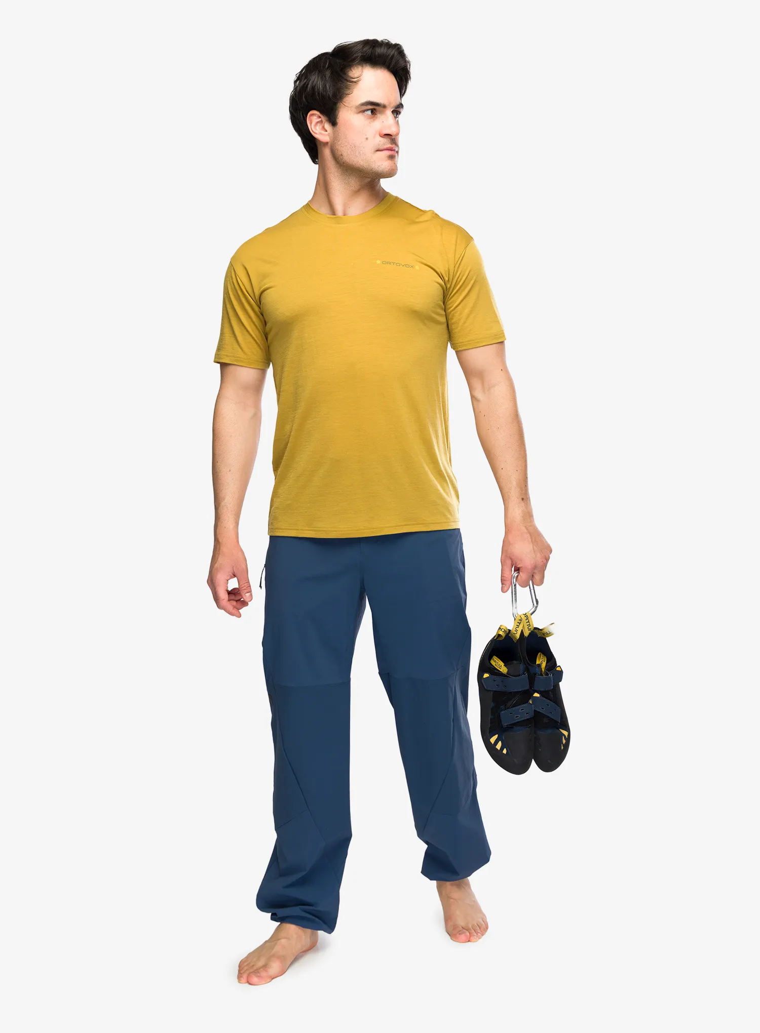 Kletterhose Ortovox Trad Light Pants - blue nunatak