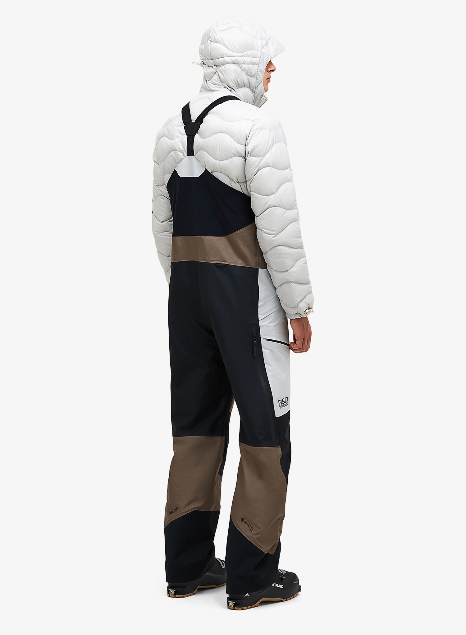 Regenhose Peak Performance Vertical GORE-TEX Pro 3L Bib Pants - terrain tan