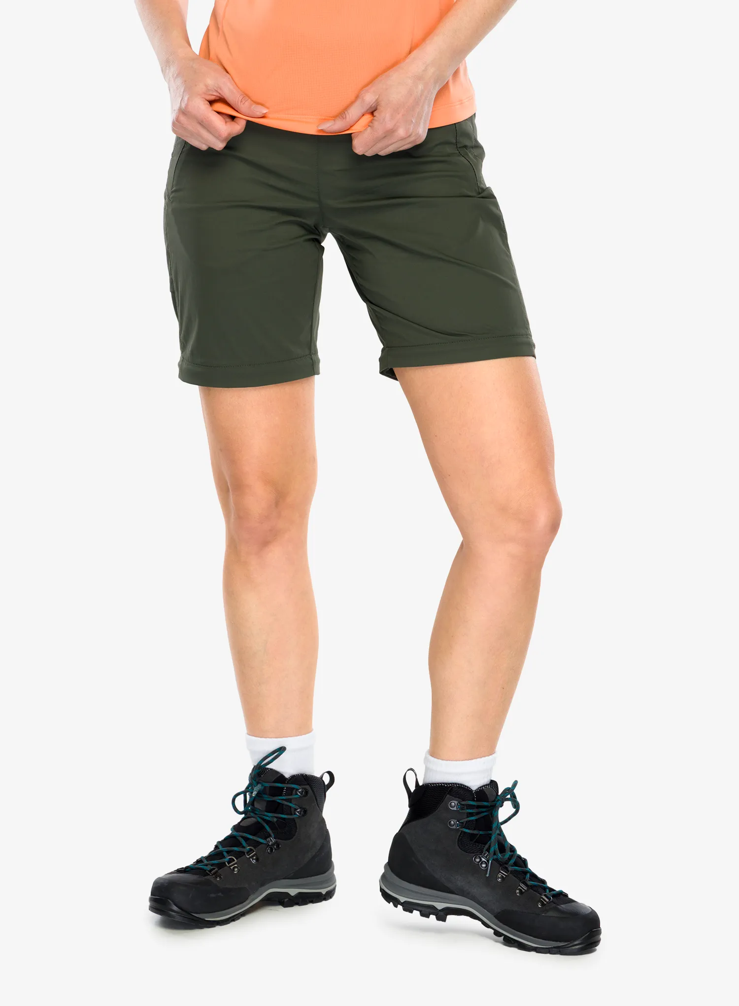 Zip-Off Hose Damen Montura Cervinia Zip Off Pants - sage green