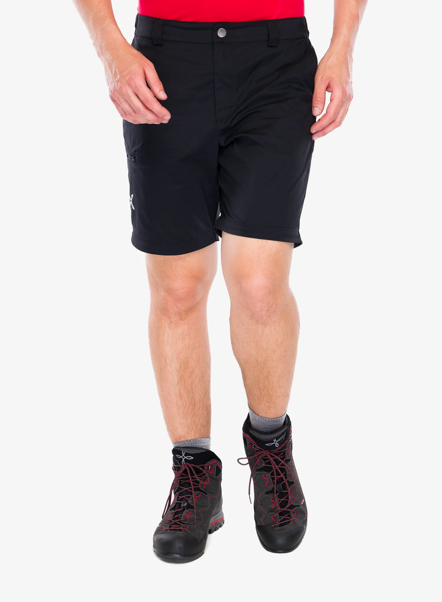 Zip-Off Hose Herren Montura Valbruna Zip Off Pants - black