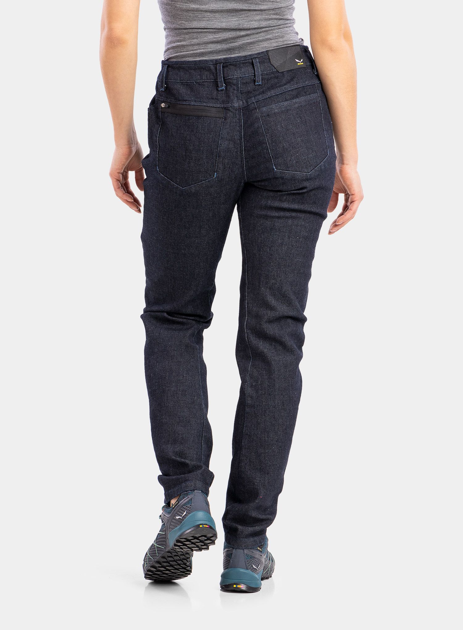 Hose Damen Salewa Pez Alpine Wool Pant - blue jeans