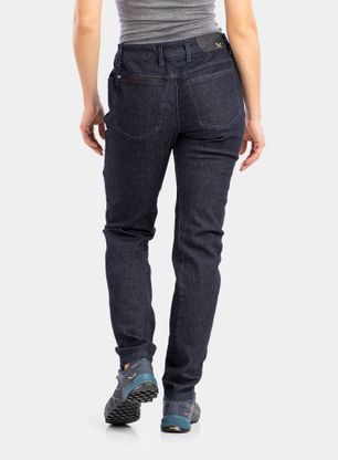 Hose Damen Salewa Pez Alpine Wool Pant - blue jeans